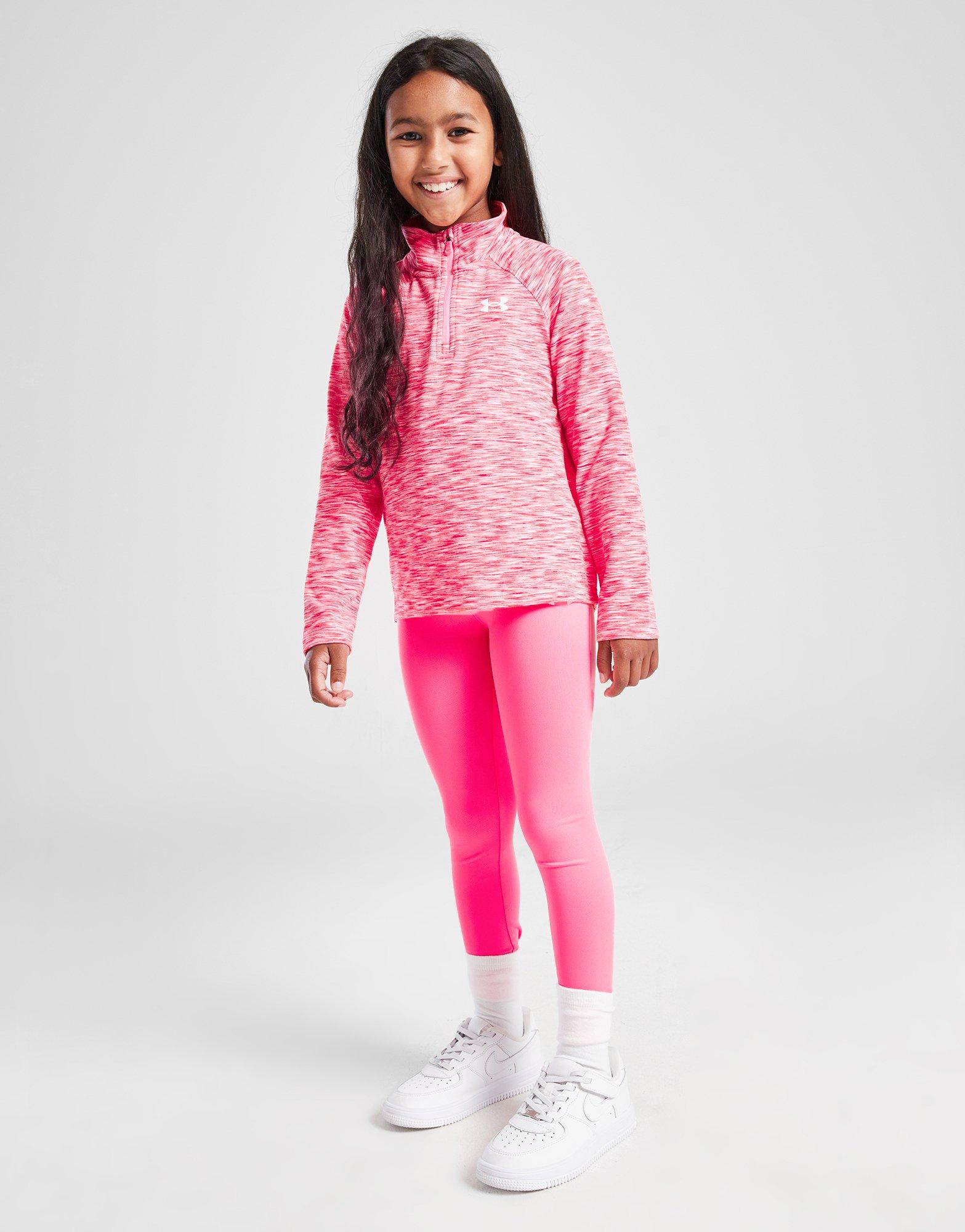 Under Armour Girls' Twist 1/4 Zip Top/Leggings Set Children