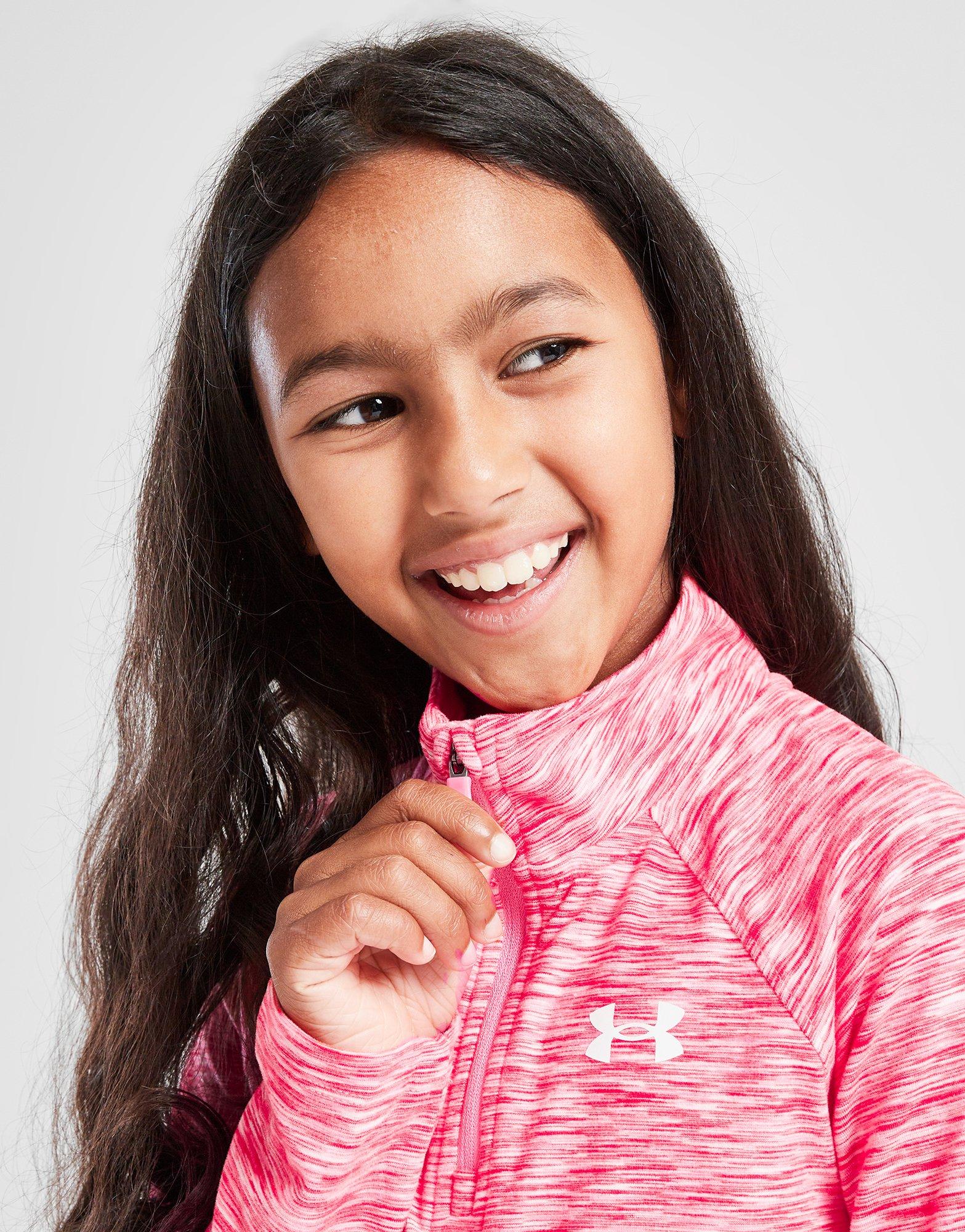 Under Armour Girls' Twist 1/4 Zip Top/Leggings Set Children