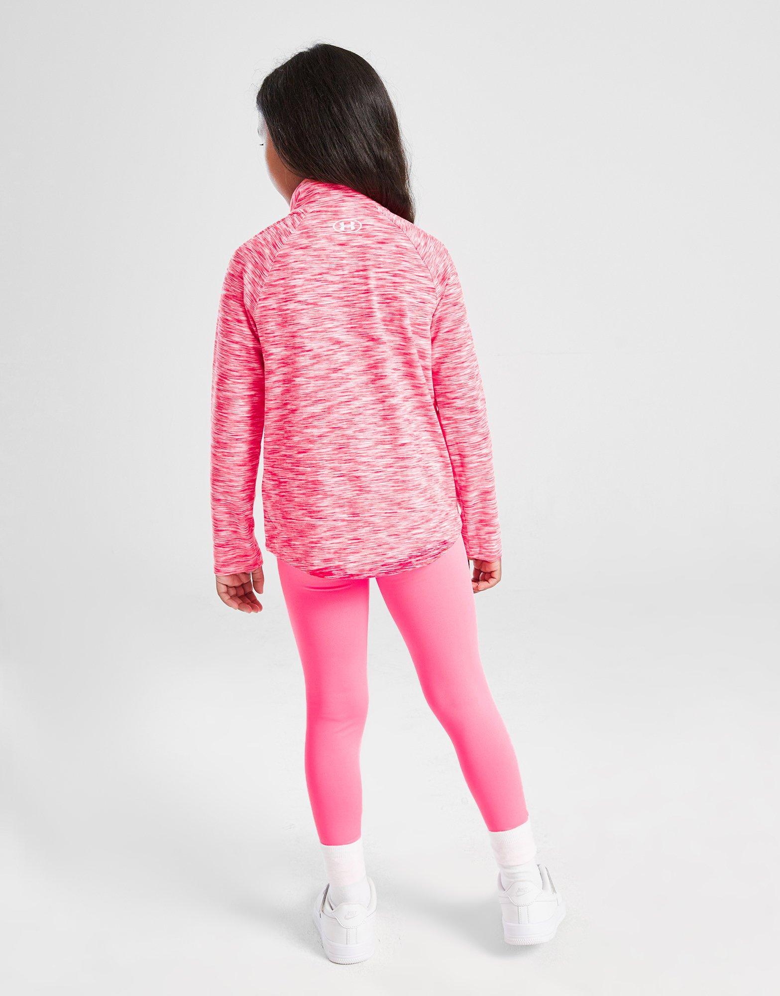 Under Armour Girls' Twist 1/4 Zip Top/Leggings Set Children