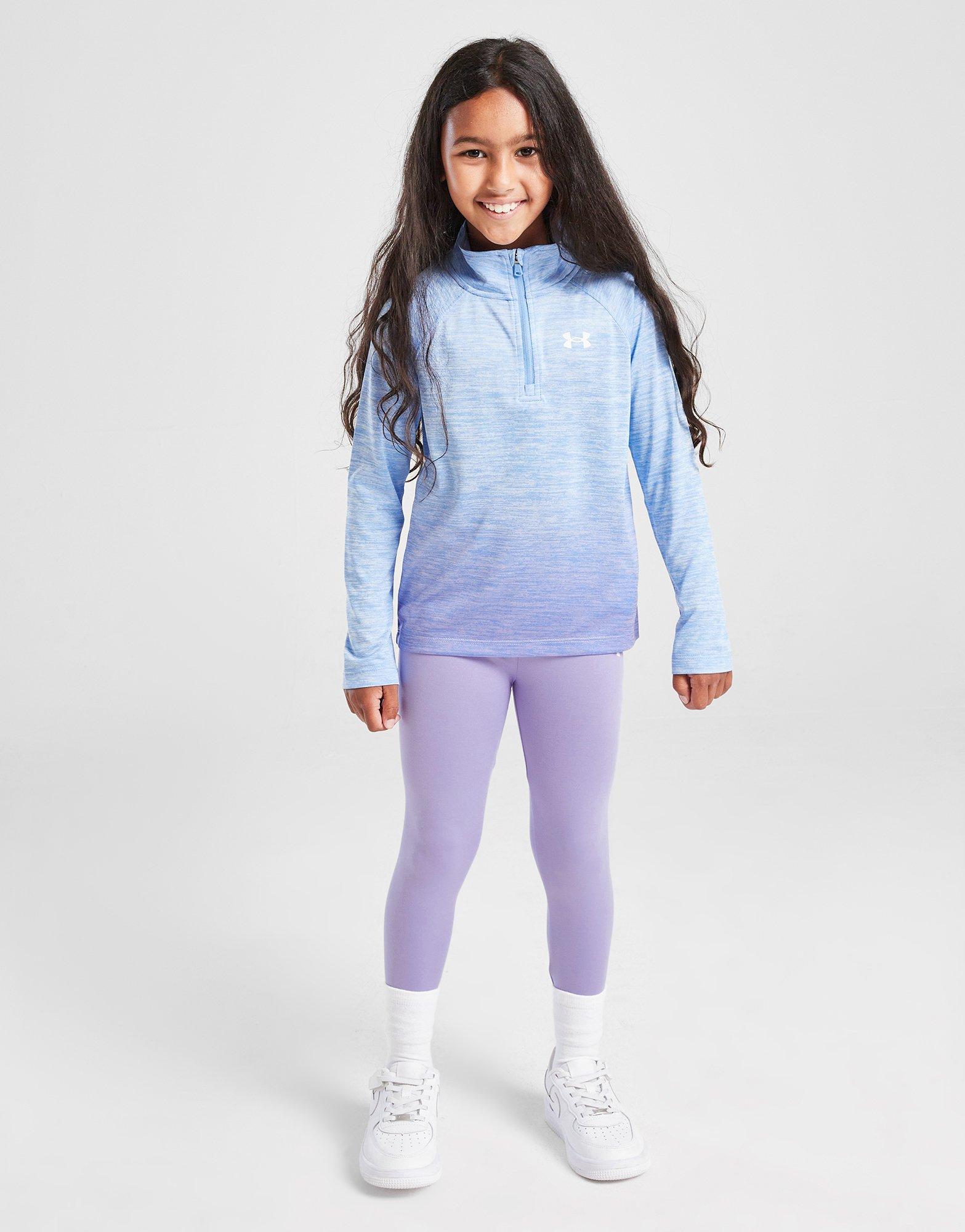 Under Armour Ensemble haut zippé 1/4 et legging Fade Fille Enfant