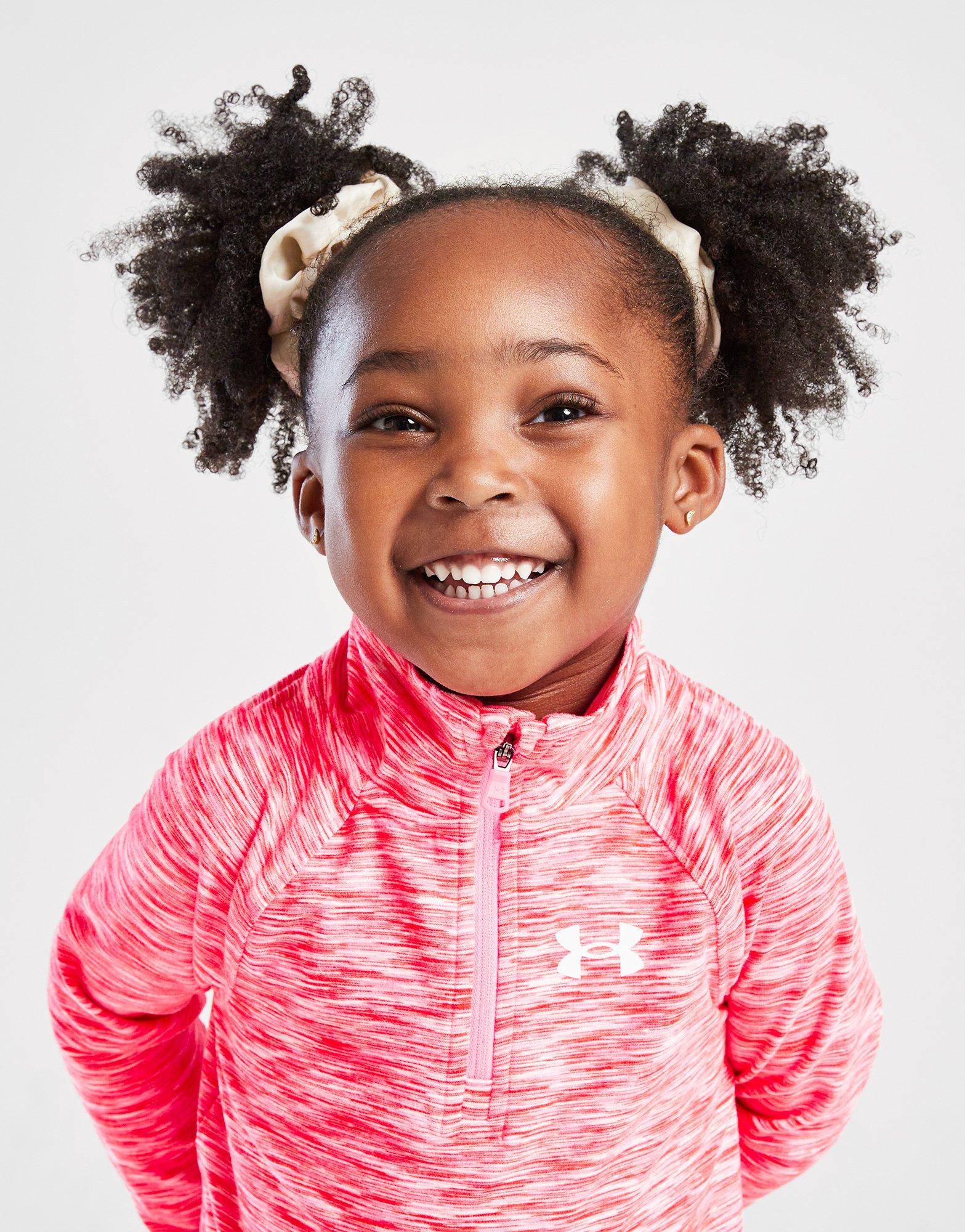 Under Armour Girls' Twist 1/4 Zip Track Top/Leggings Set Infant