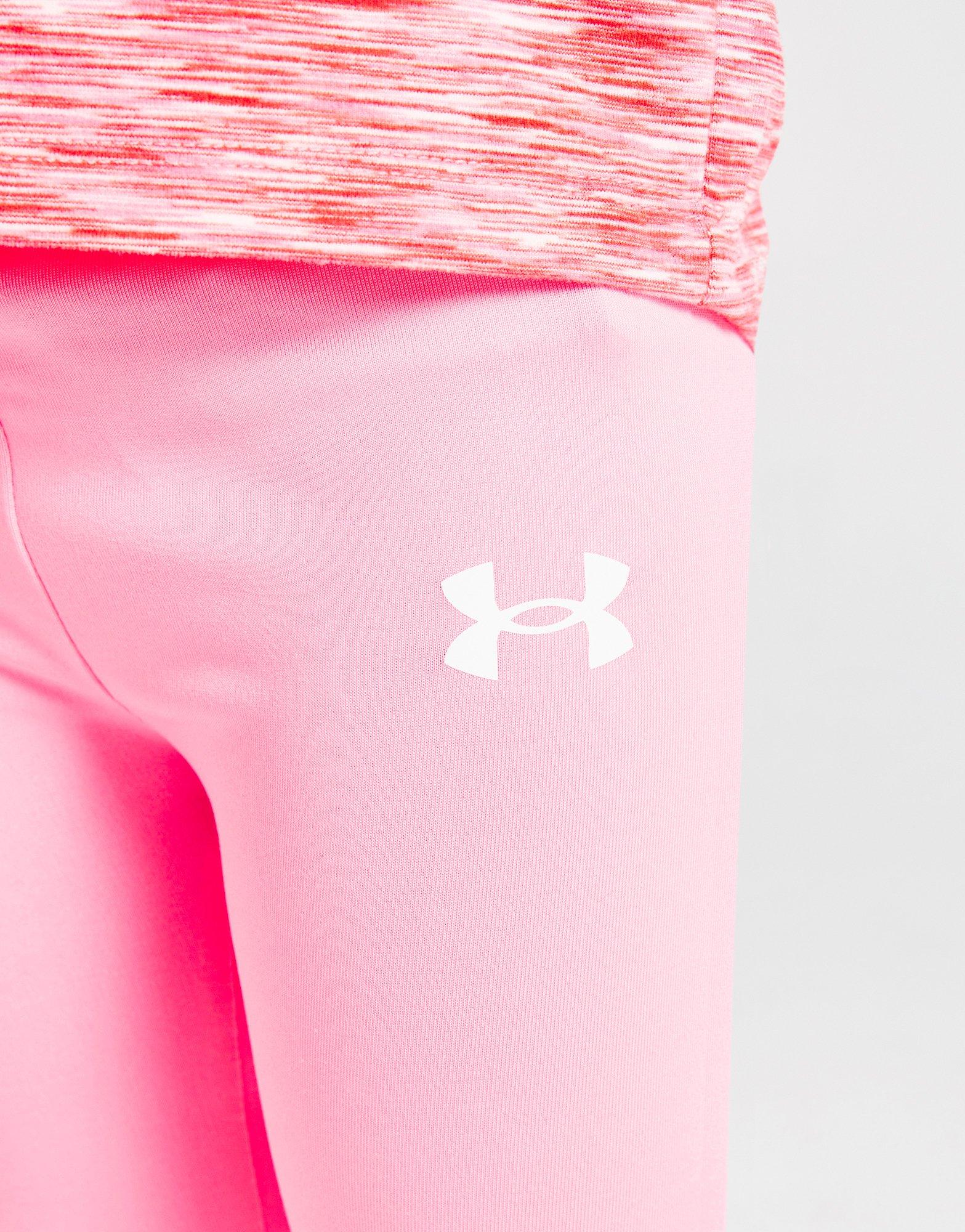 Under Armour Girls' Twist 1/4 Zip Track Top/Leggings Set Infant