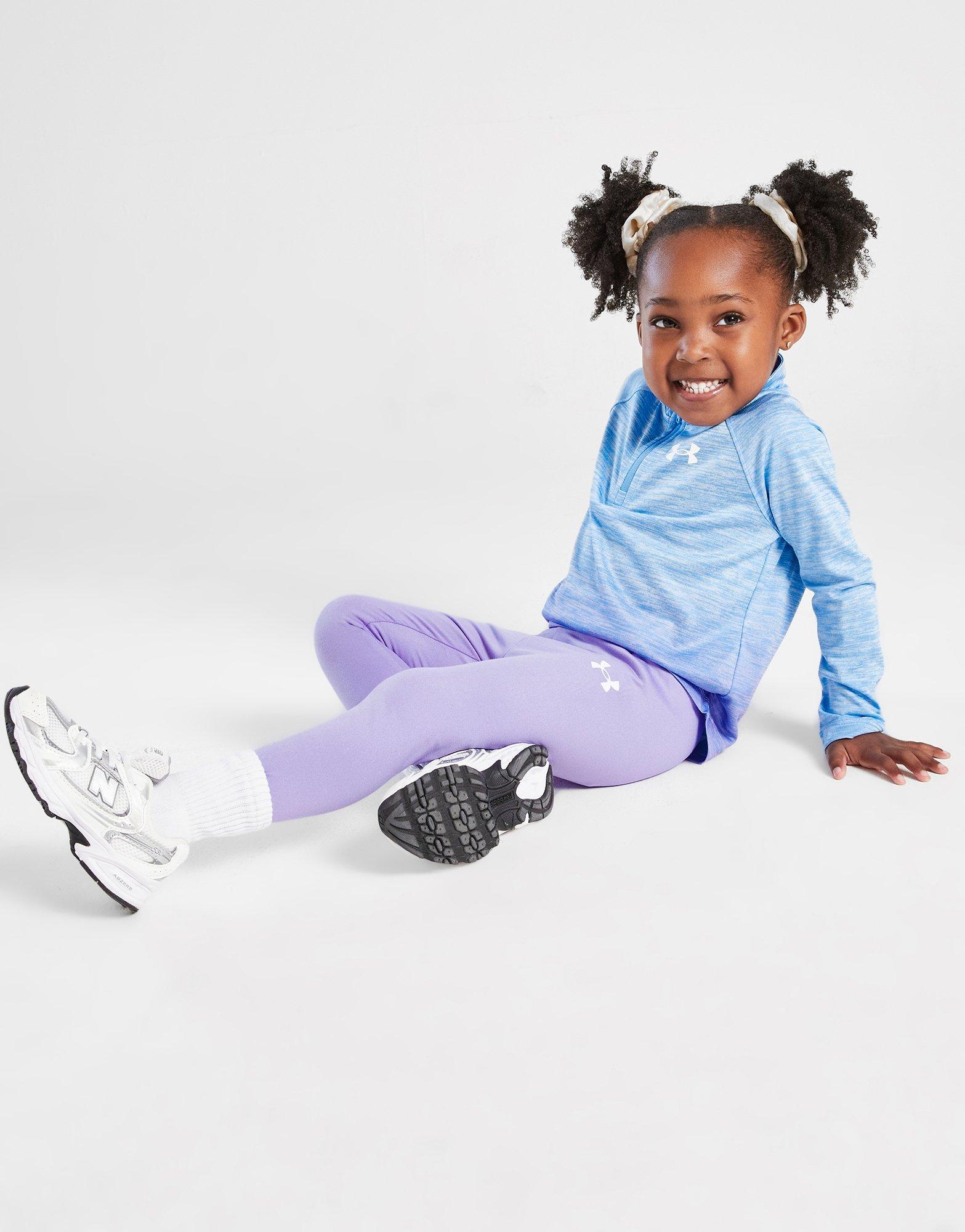 Under Armour Girls' Fade 1/4 Zip Track Top/Leggings Set Infant