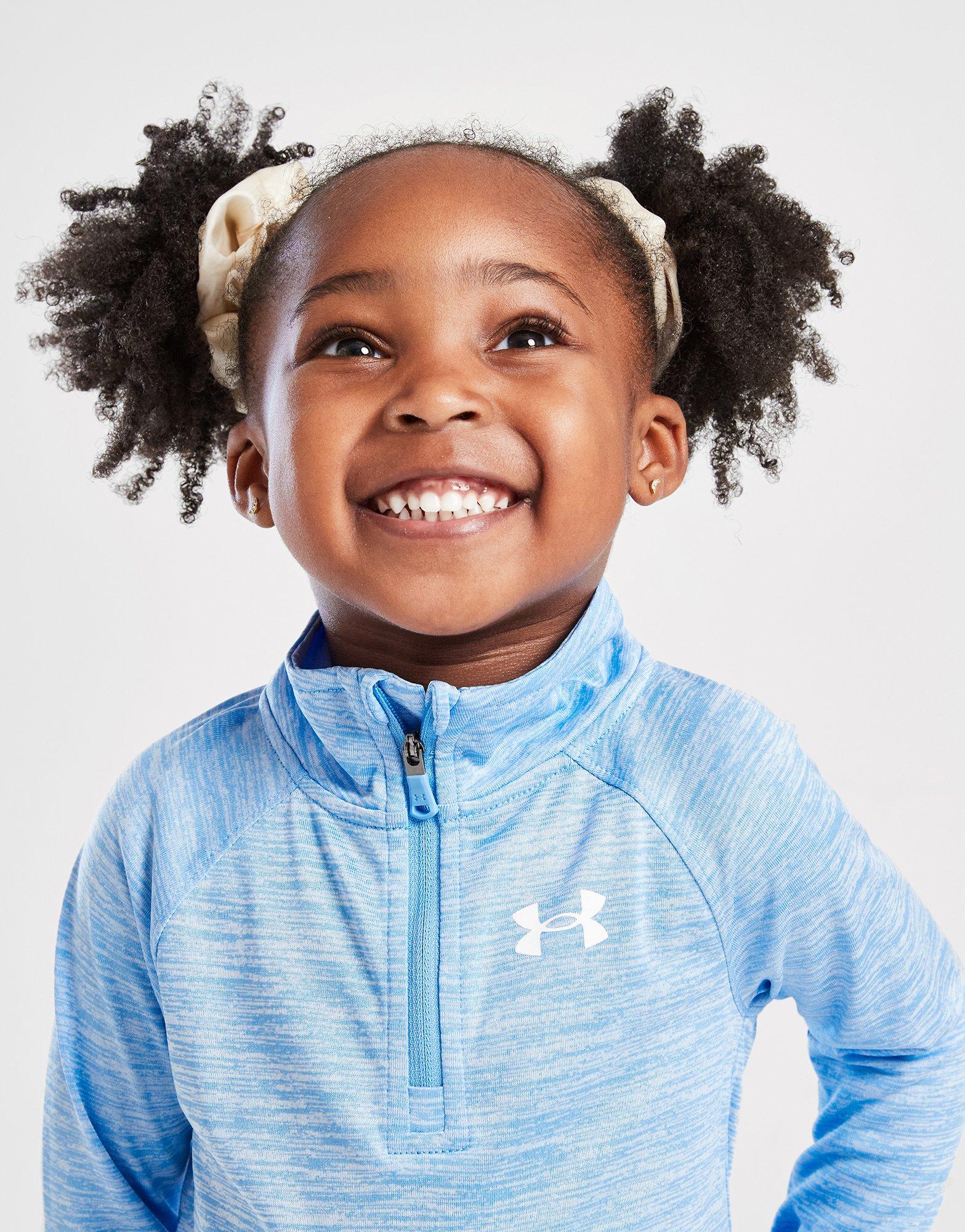 Under Armour Girls' Fade 1/4 Zip Track Top/Leggings Set Infant