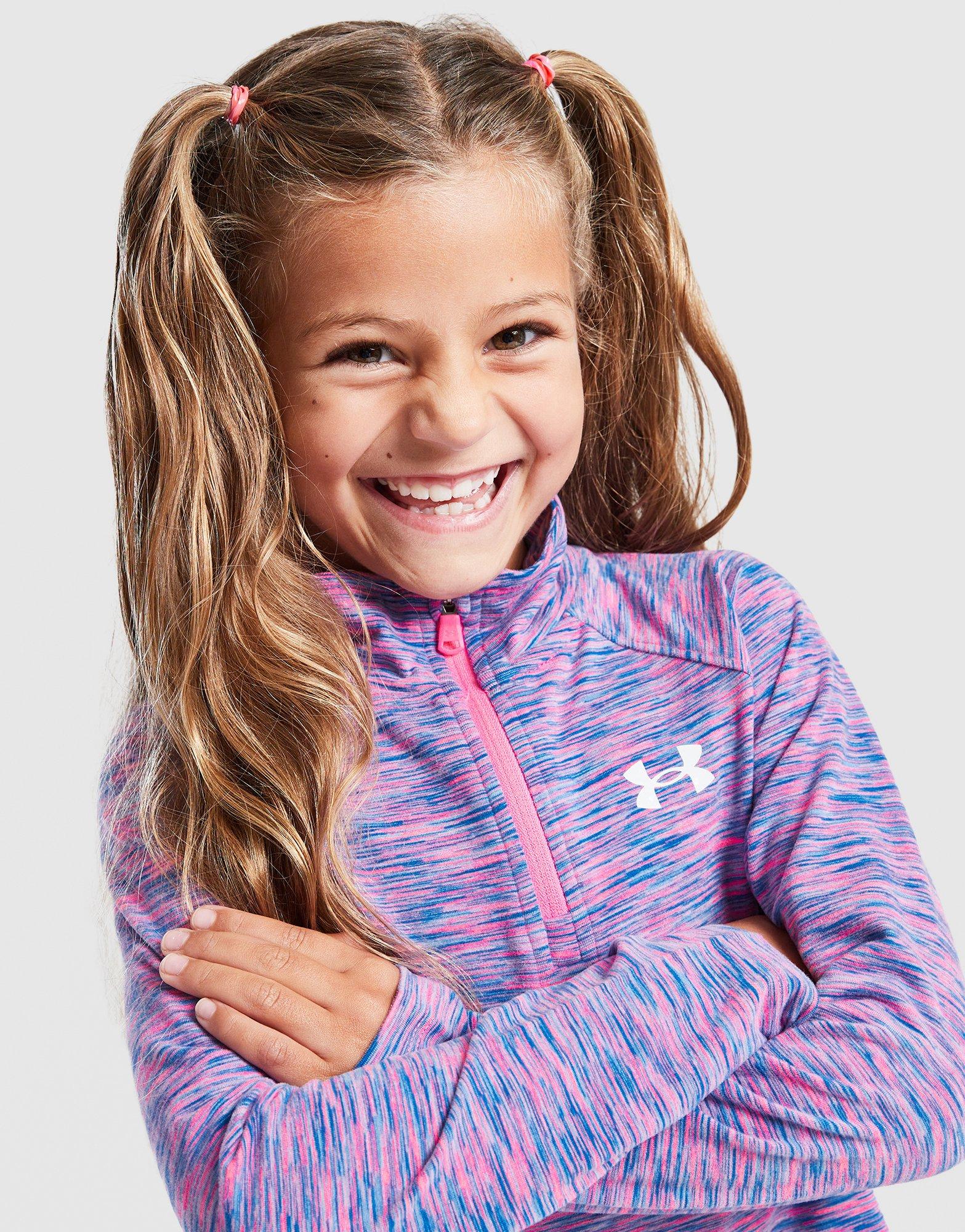 Under Armour Girls' Twist 1/4 Zip Top/Leggings Set Children
