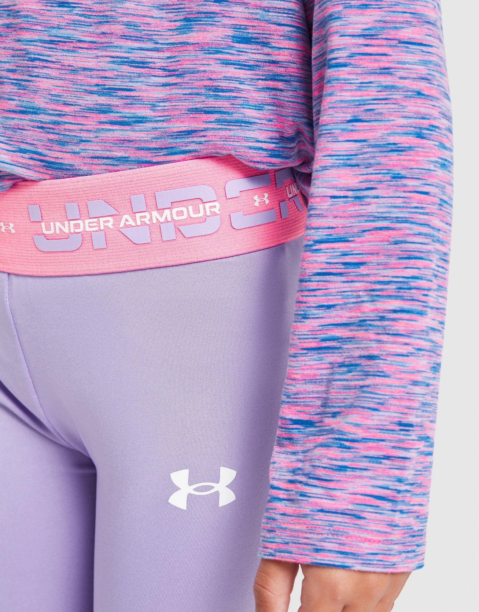 Under Armour Girls' Twist 1/4 Zip Top/Leggings Set Children