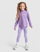 Under Armour Girls' Twist Maglia 1/4 Zip/Leggings Set Bambino