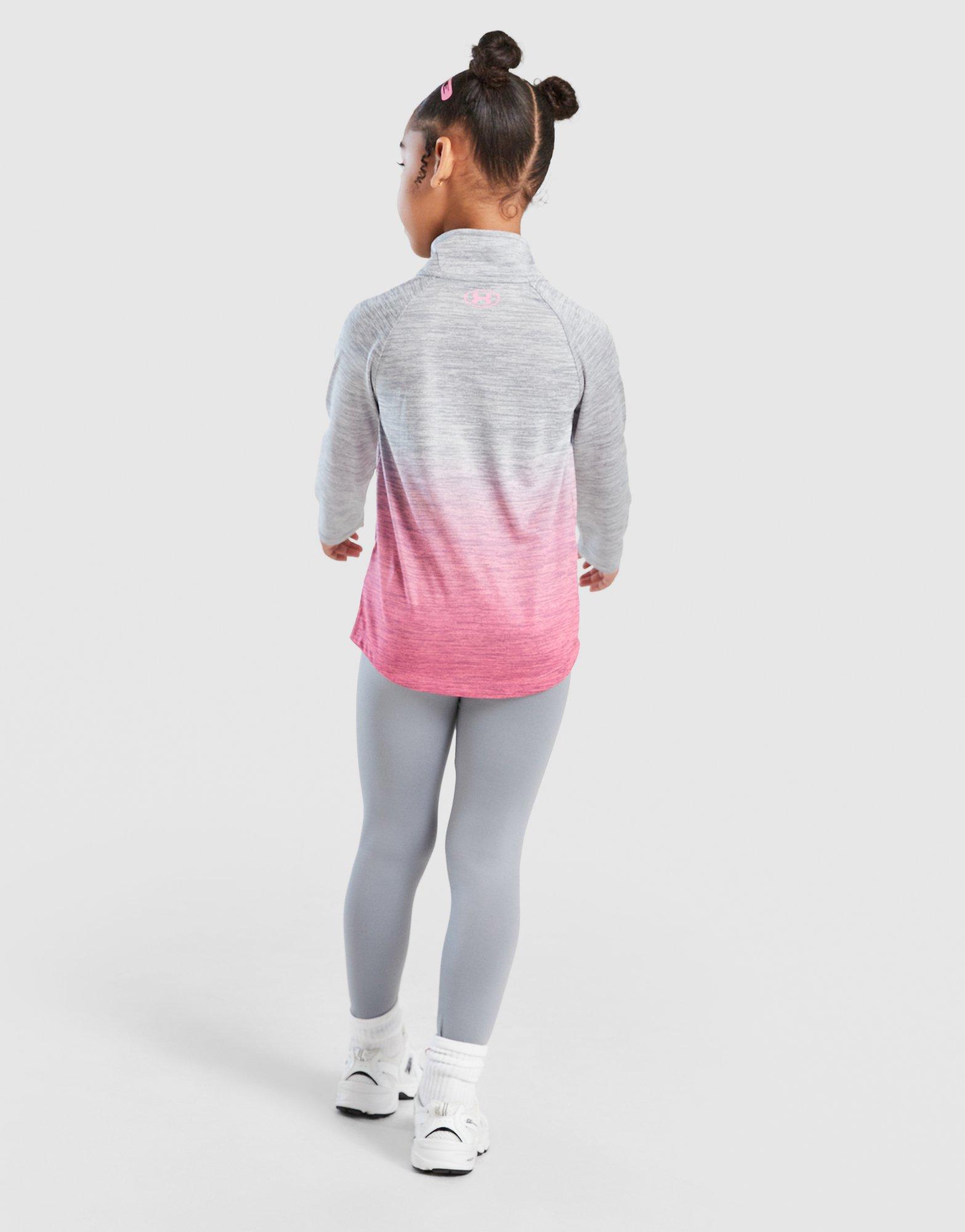 Under Armour Girls' Fade 1/4 Zip Top/Leggings Set Children
