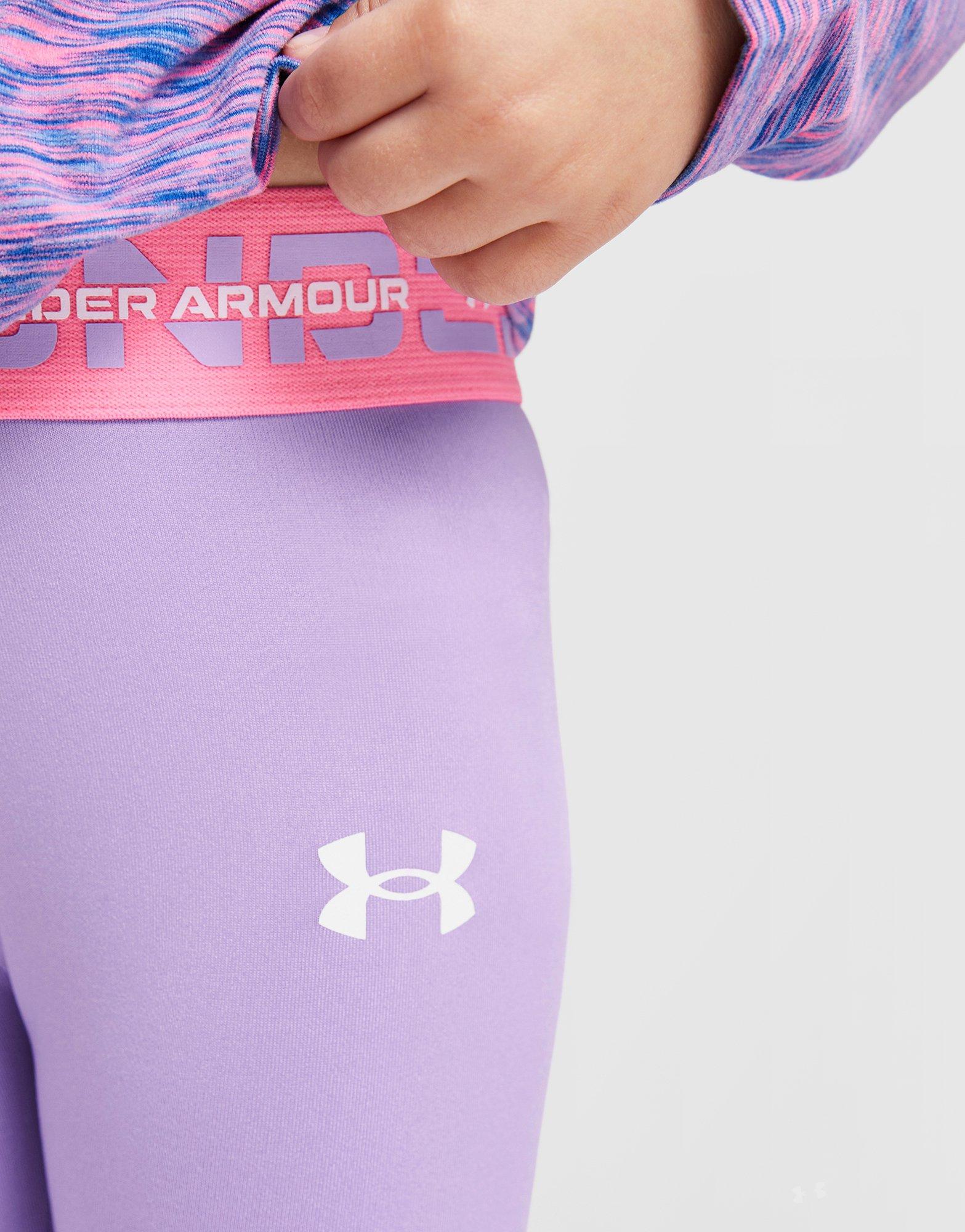Under Armour Girls' Twist 1/4 Zip Track Top/Leggings Set Infant