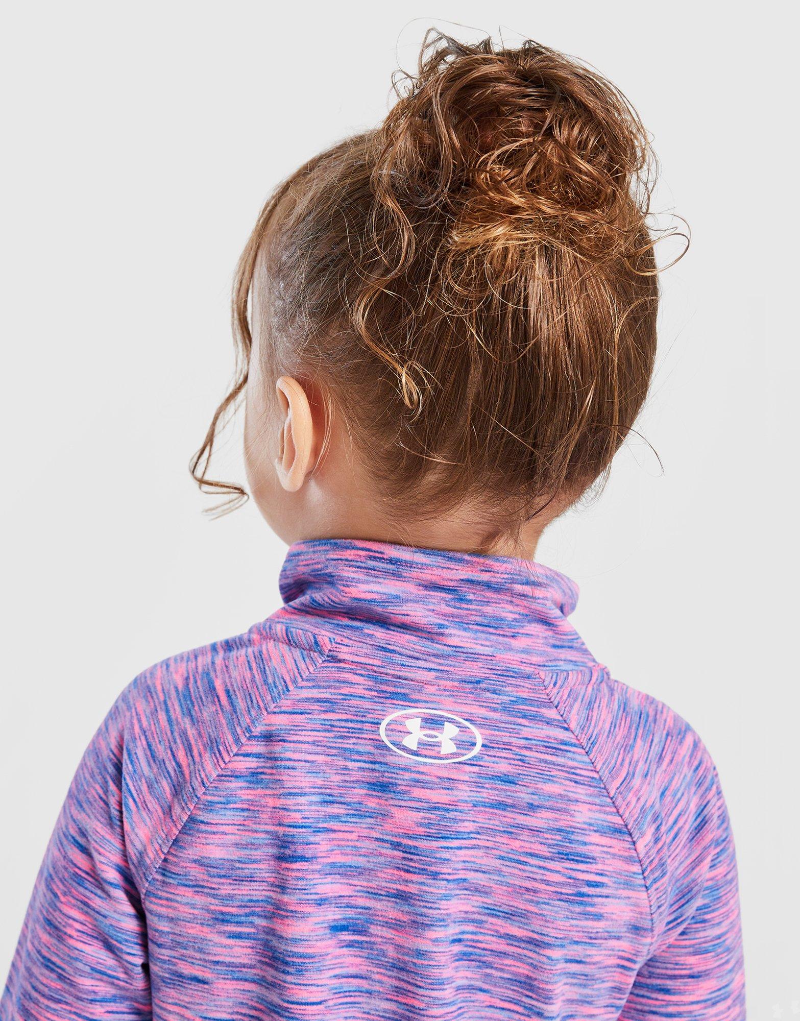 Under Armour Girls' Twist 1/4 Zip Track Top/Leggings Set Infant