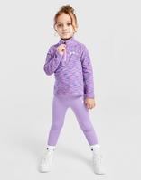 Under Armour Girls' Twist 1/4 Zip Felpa/Leggings Set Neonato