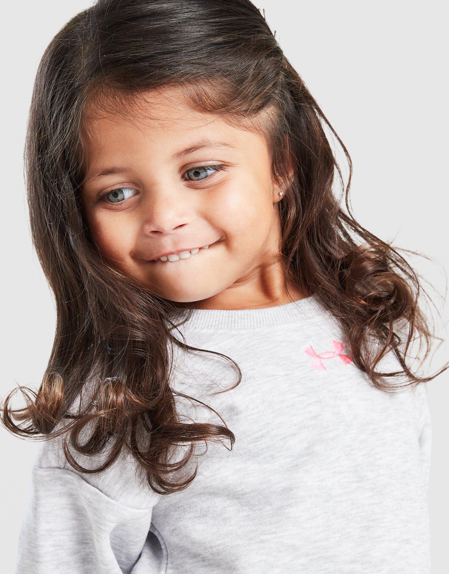 Under Armour Girls' Crew Wide Leg Tracksuit Infant