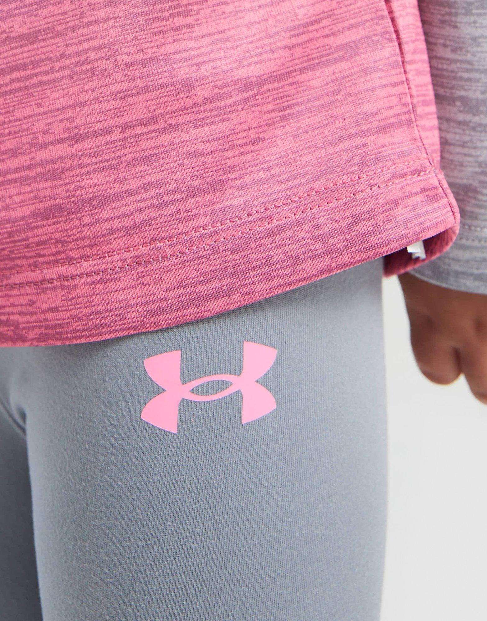 Under Armour Girls' Fade 1/4 Zip Track Top/Leggings Set Infant