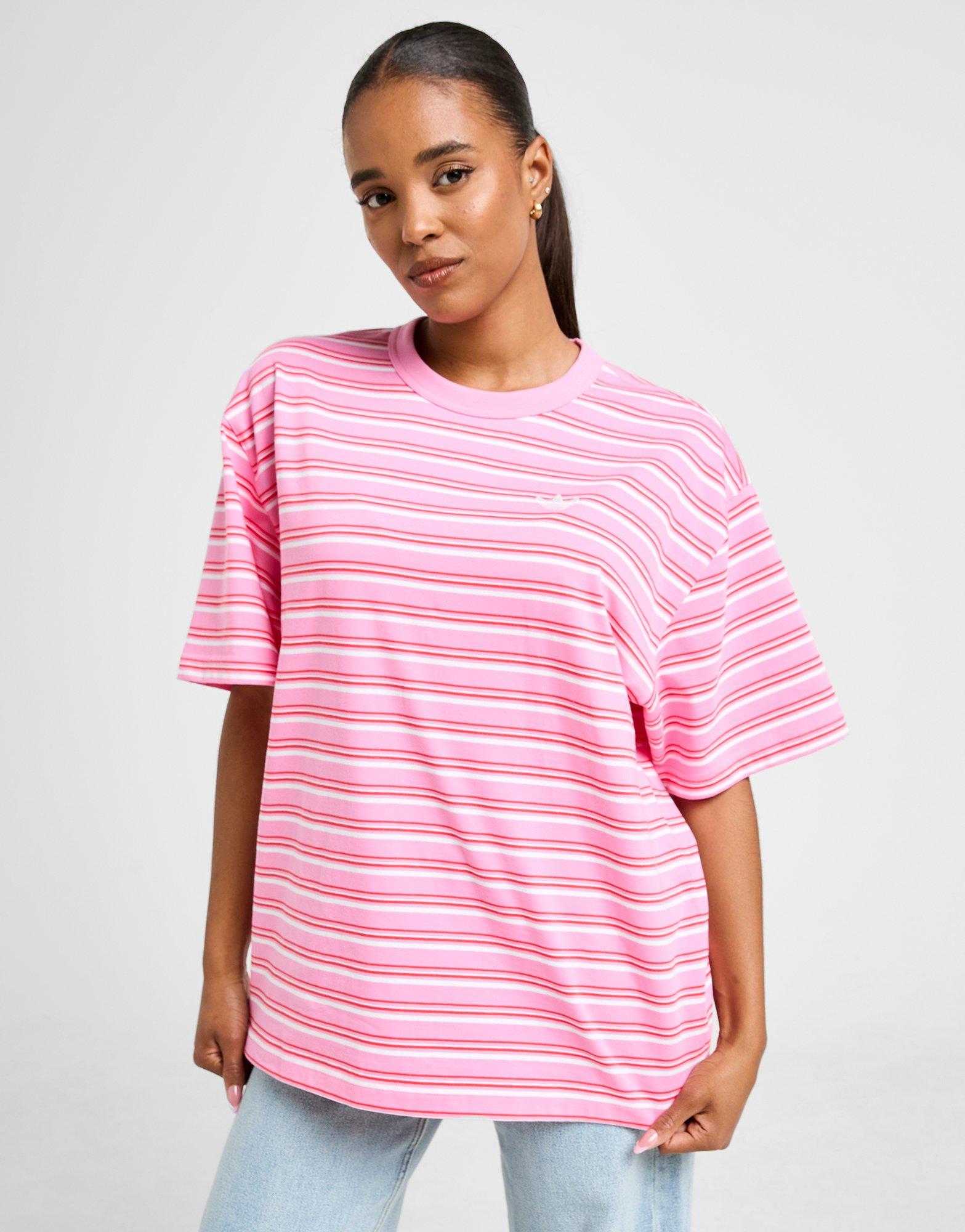 adidas Originals Camiseta Oversized Boyfriend Stripe