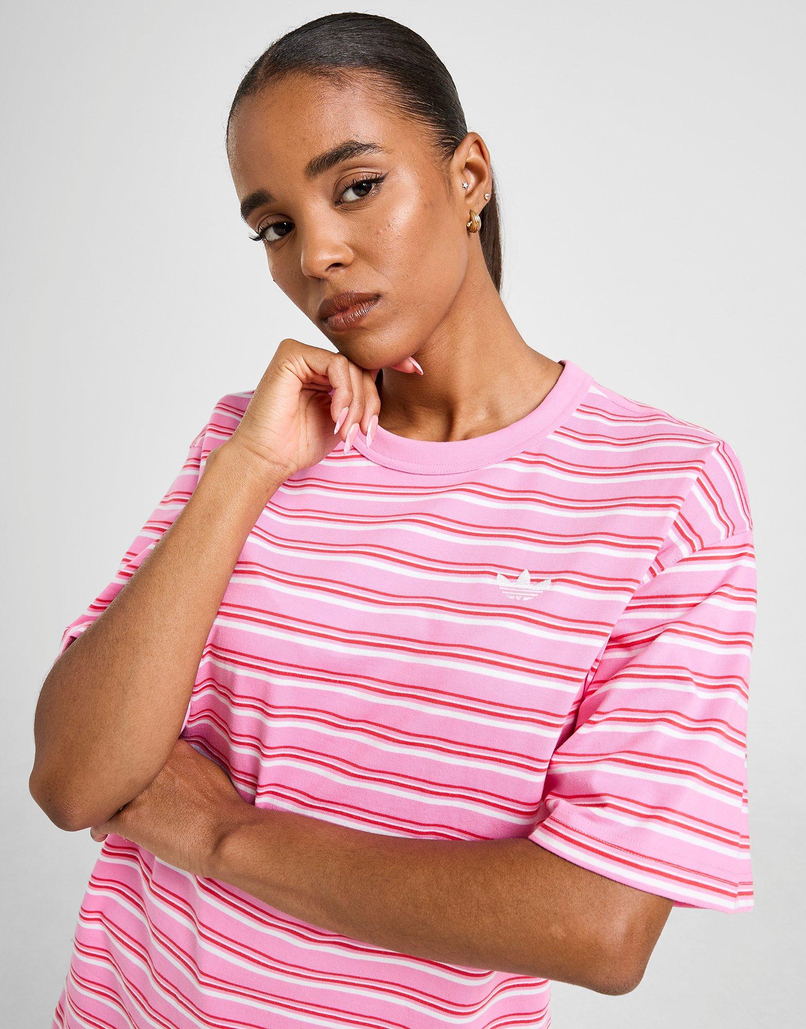 adidas Originals Camiseta Oversized Boyfriend Stripe