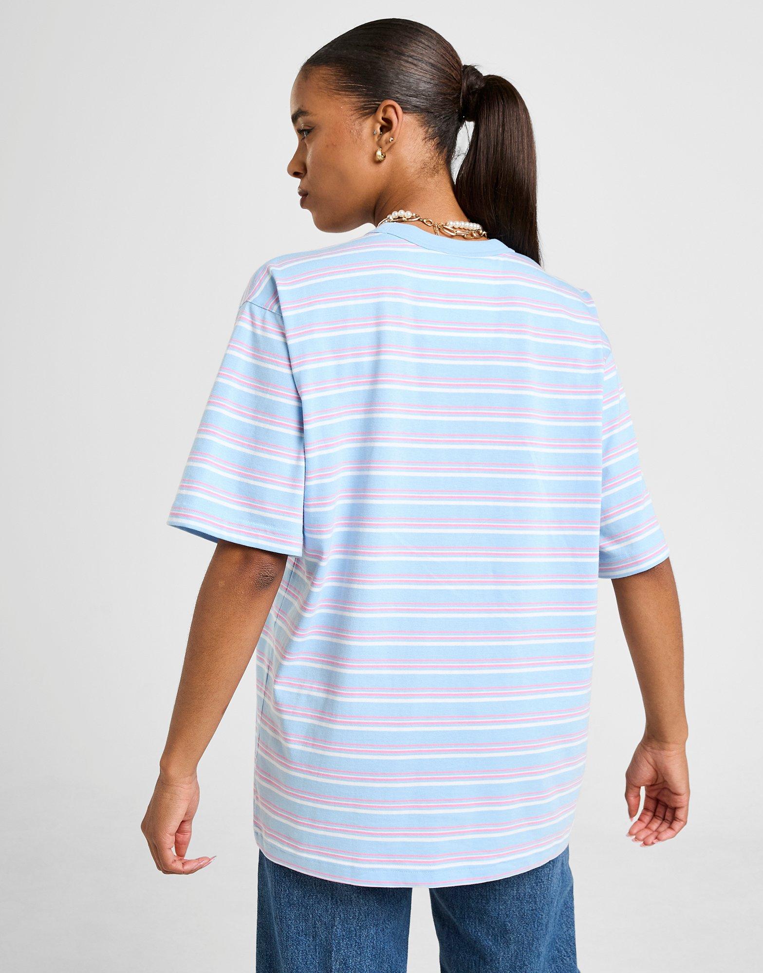 adidas Originals Stripe Oversized Boyfriend T-Shirt