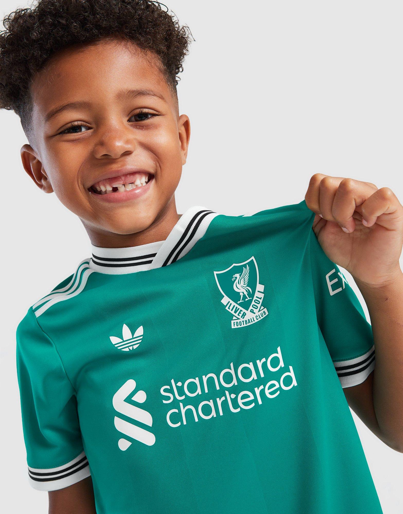 adidas Originals Liverpool FC 2025/26 Third Kit Children