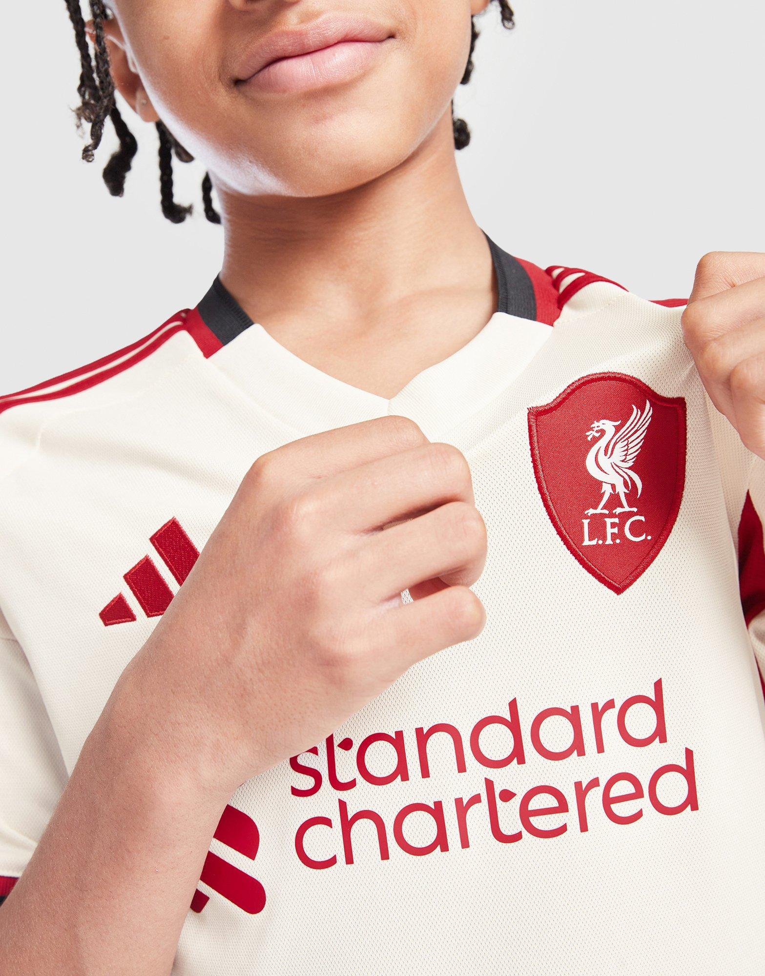 adidas Liverpool FC 2025/26 Away Shirt Junior's