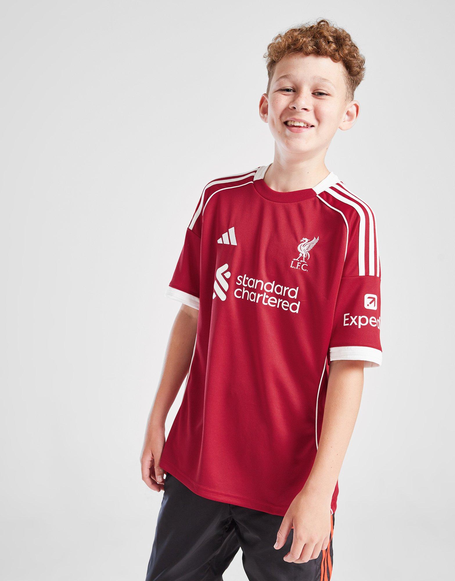 adidas Liverpool FC 2025/26 Home Shirt Junior