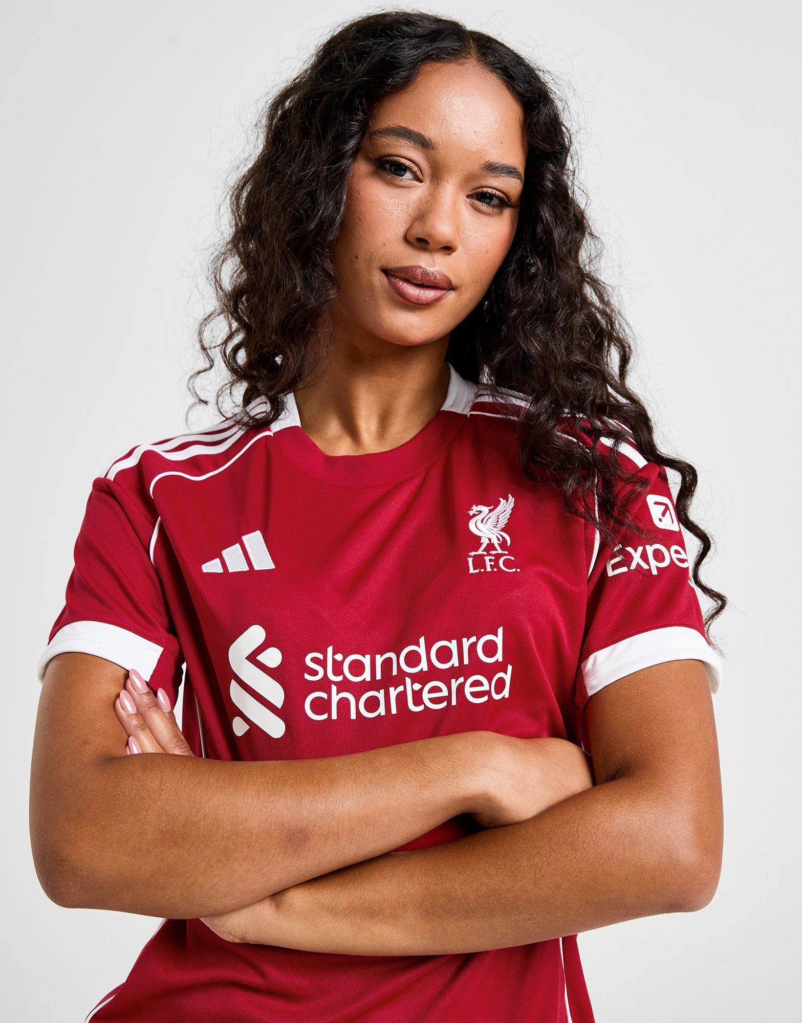 adidas Liverpool Fc 2025/26 Home Shirt Women's
