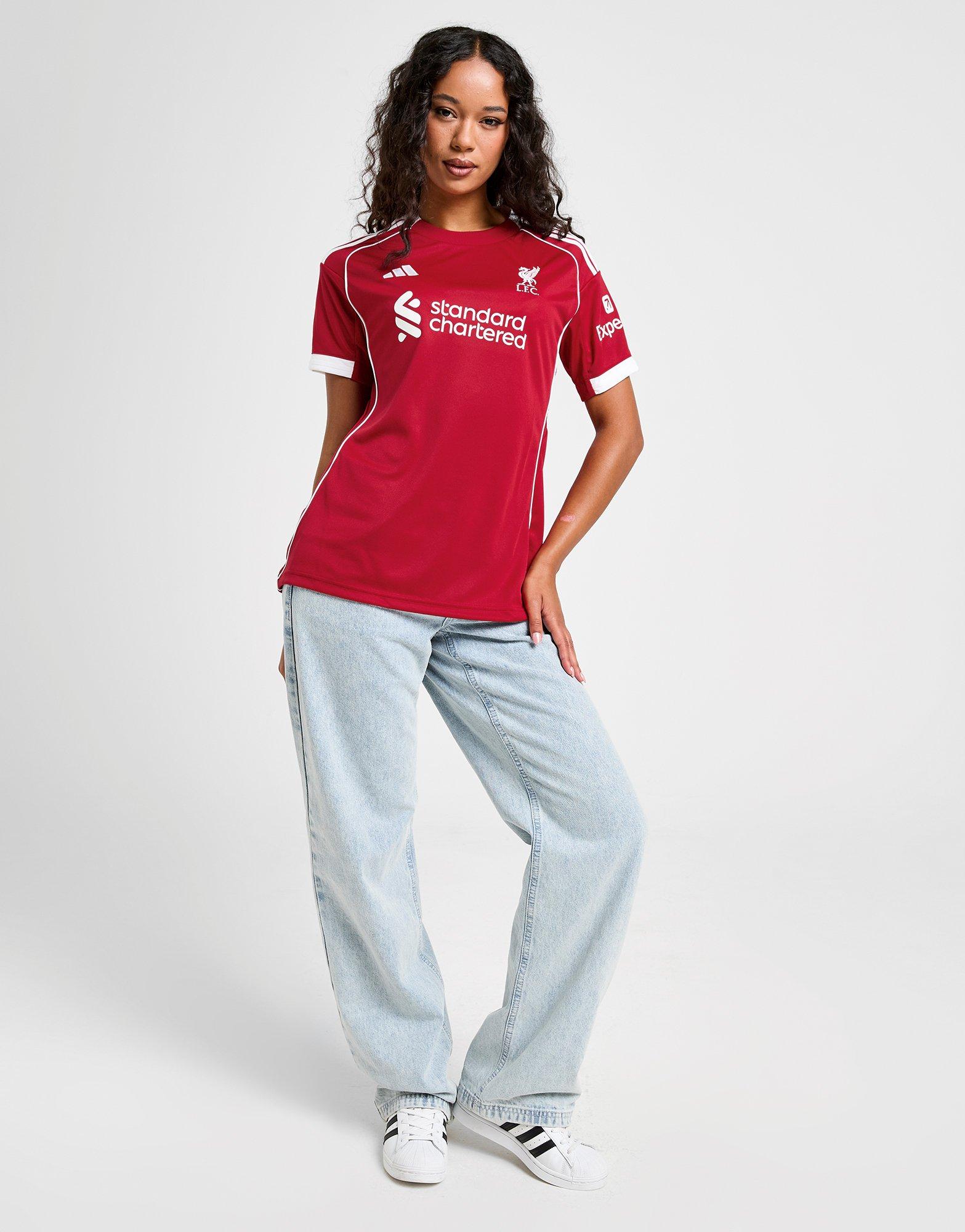 adidas Liverpool Fc 2025/26 Home Shirt Women's