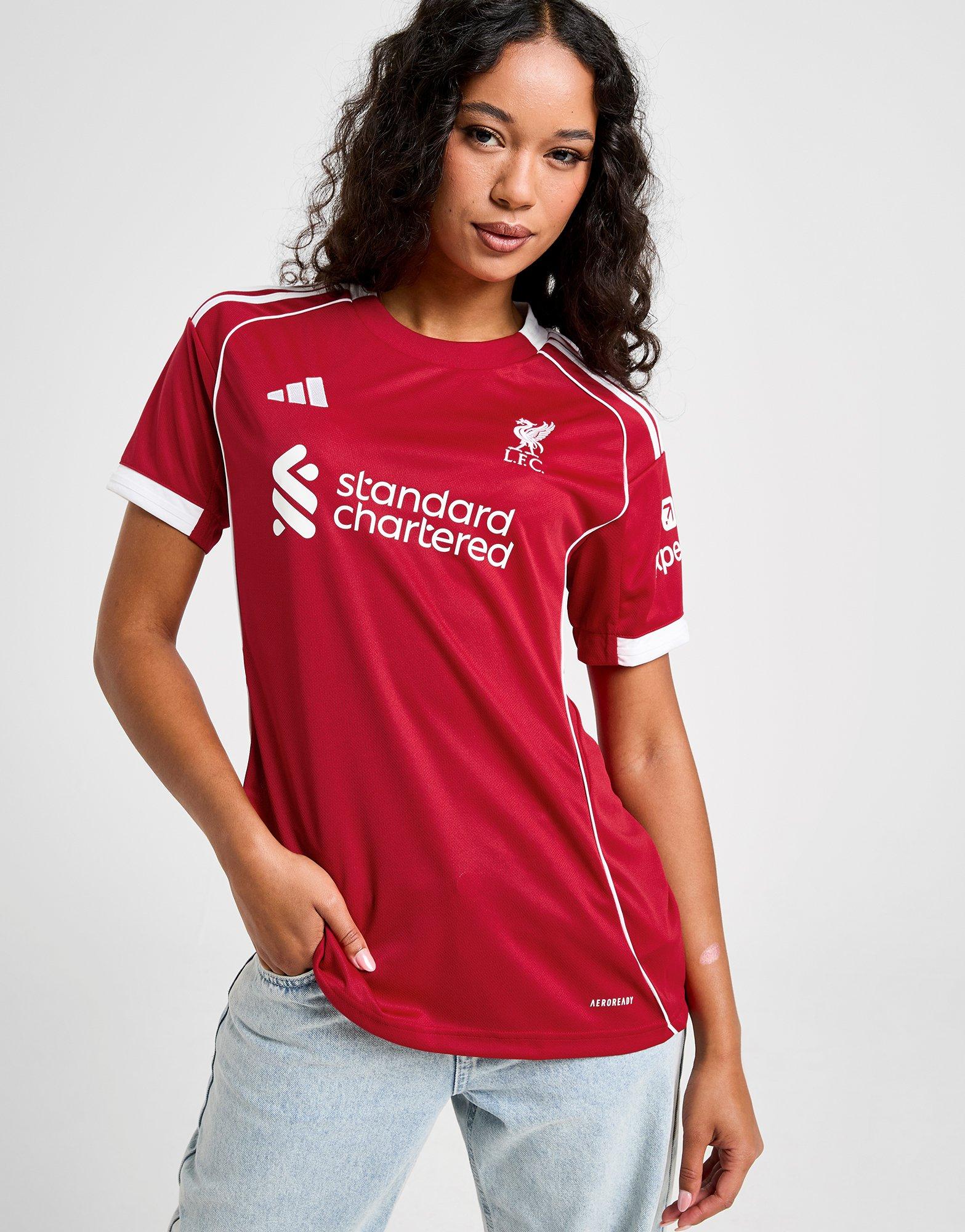 adidas Liverpool FC 2025/26 Home Shirt Women's