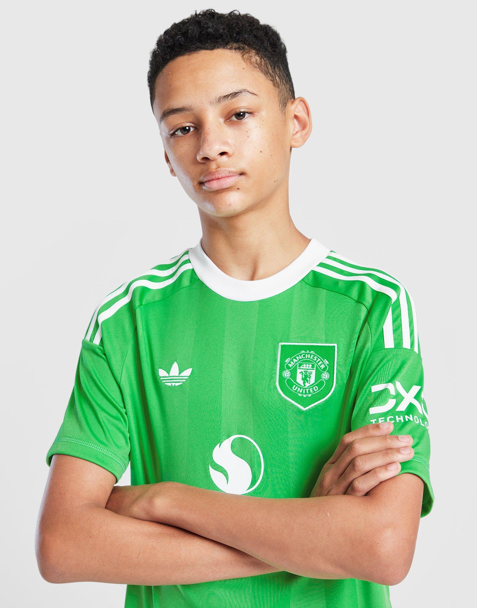 adidas Originals Manchester United 25/26 Goalkeeper Third Shirt Jnr