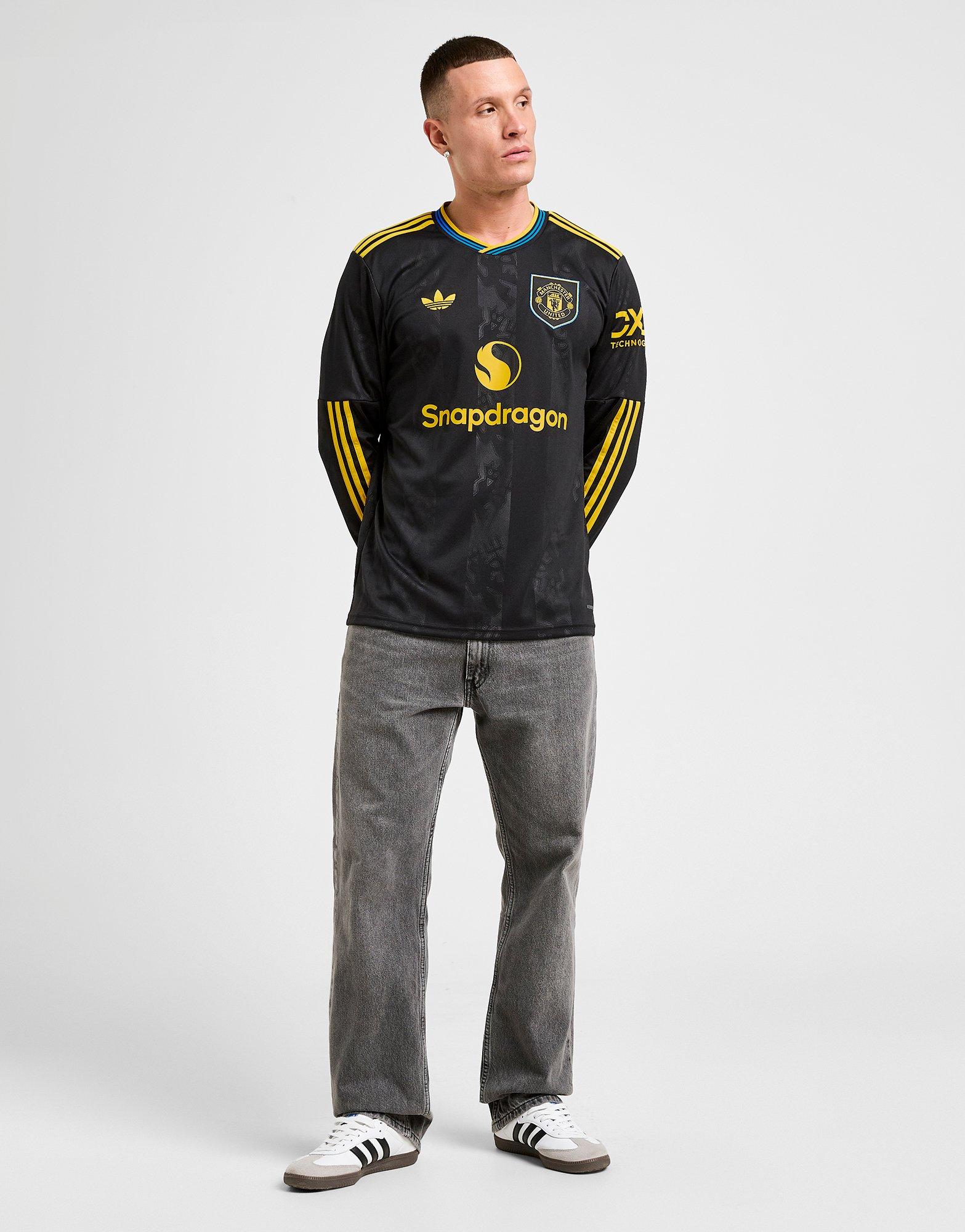 Black adidas Originals Manchester United Fc 25/26 Long