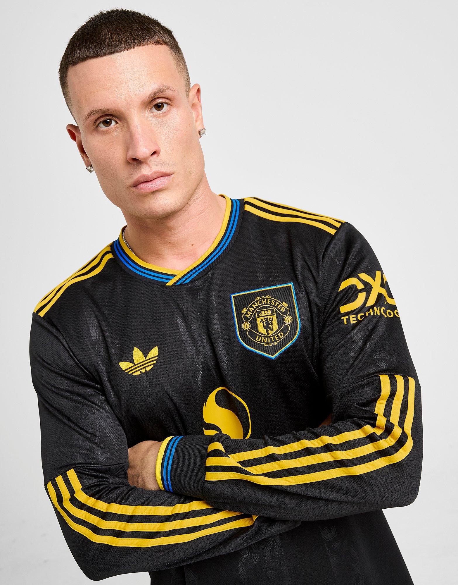 Black adidas Originals Manchester United Fc 25/26 Long