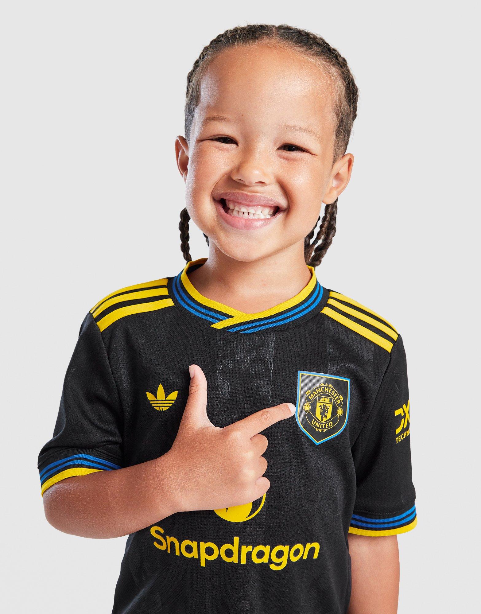 adidas Originals Manchester United FC 2025/26 Third Kit Children