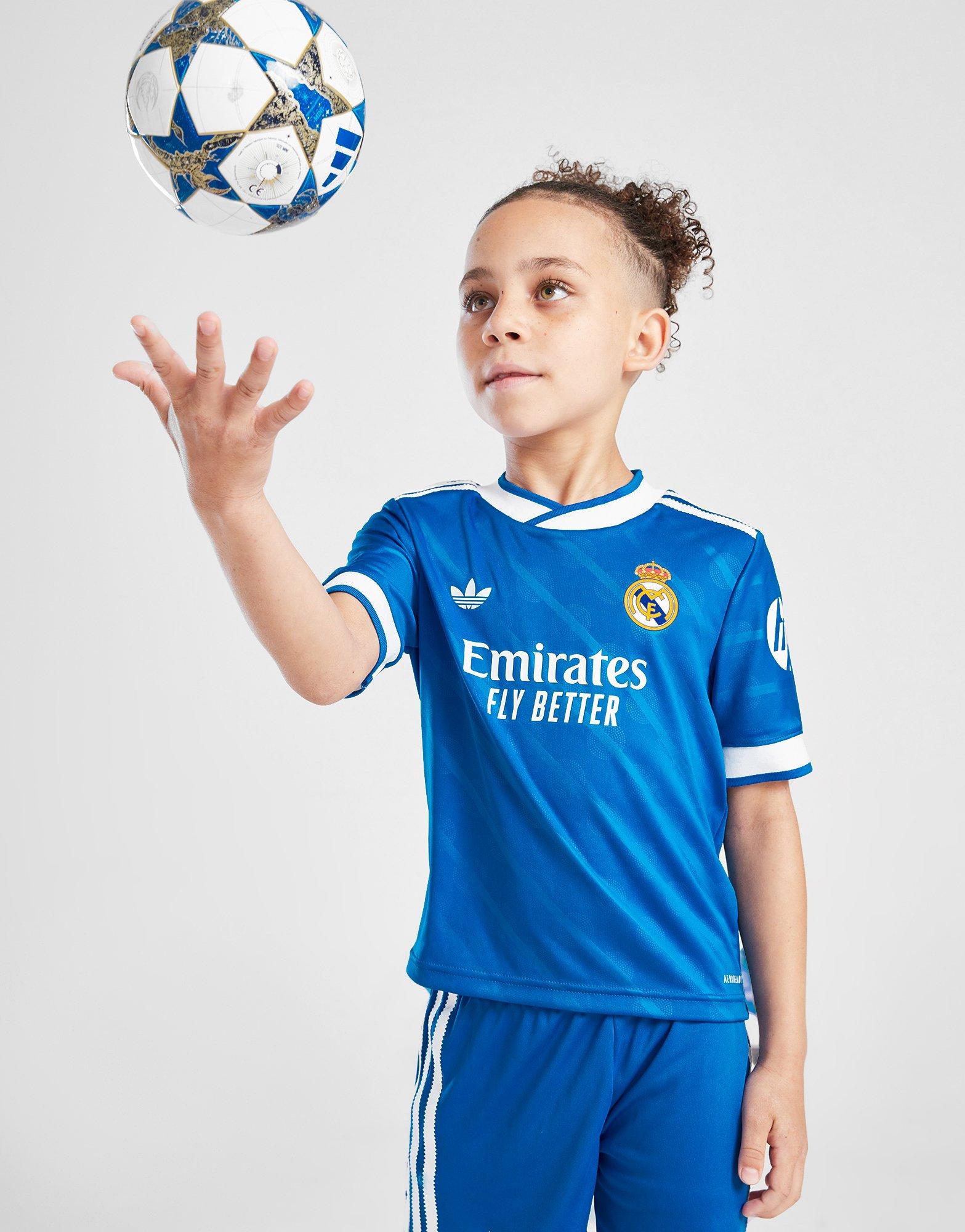adidas Real Madrid 25/26 Ausweichausrüstung für Kinder