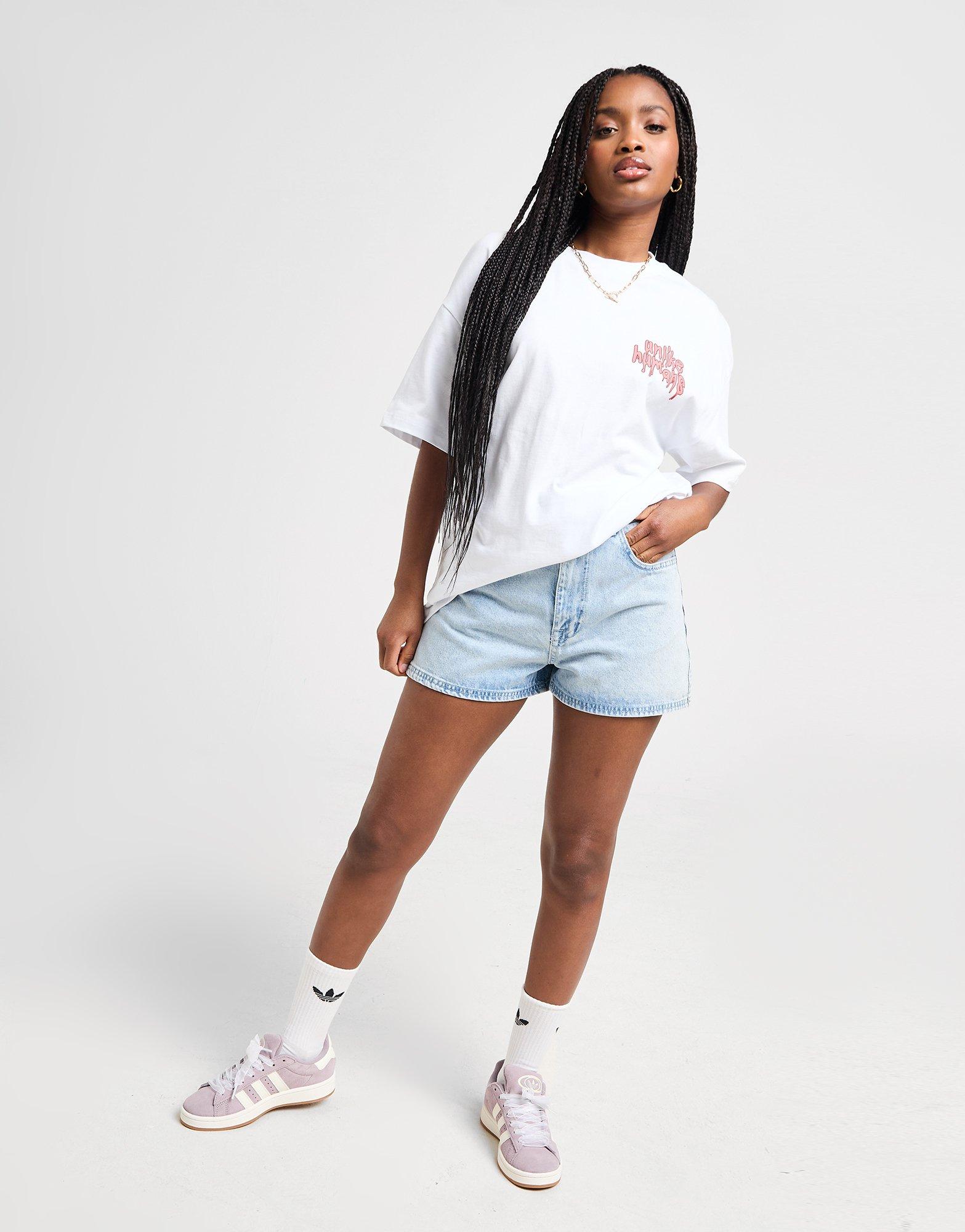 Unlike Humans High-Rise Mom Shorts