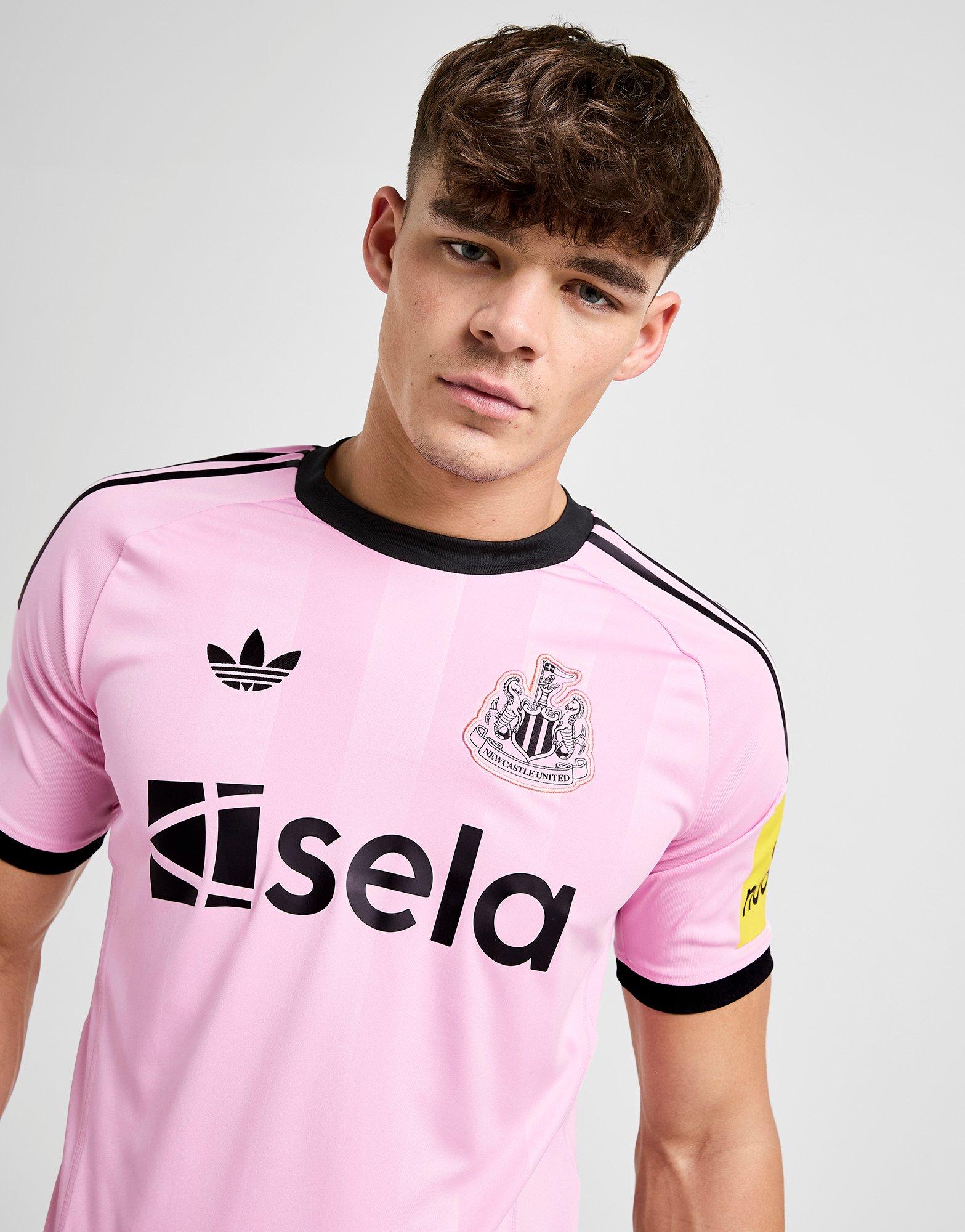 Pink adidas Originals Newcastle United FC 2025/26 Goalkeeper Shirt
