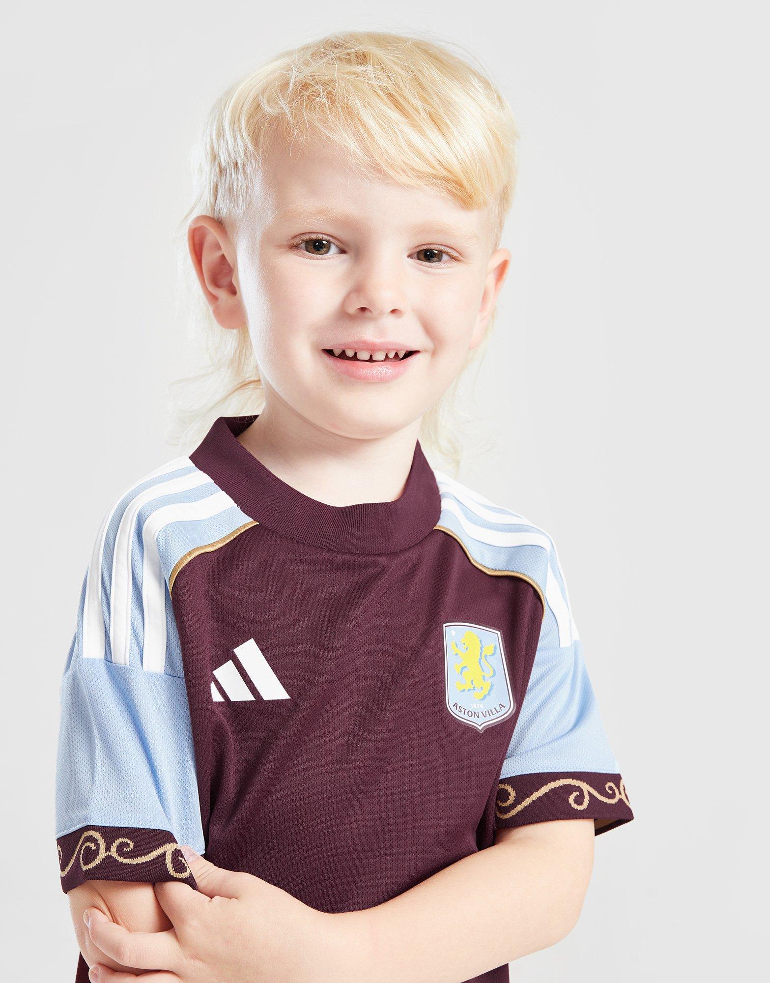 adidas Aston Villa FC 2025/26 Home Kit Children