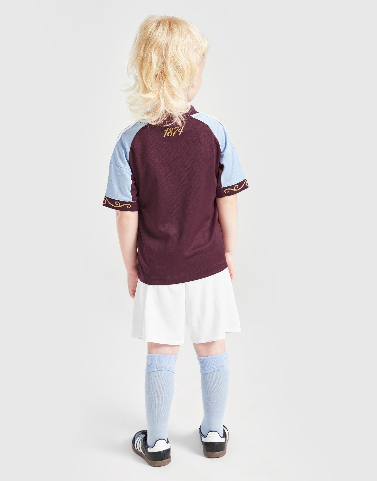adidas Aston Villa FC 2025/26 Home Kit Children