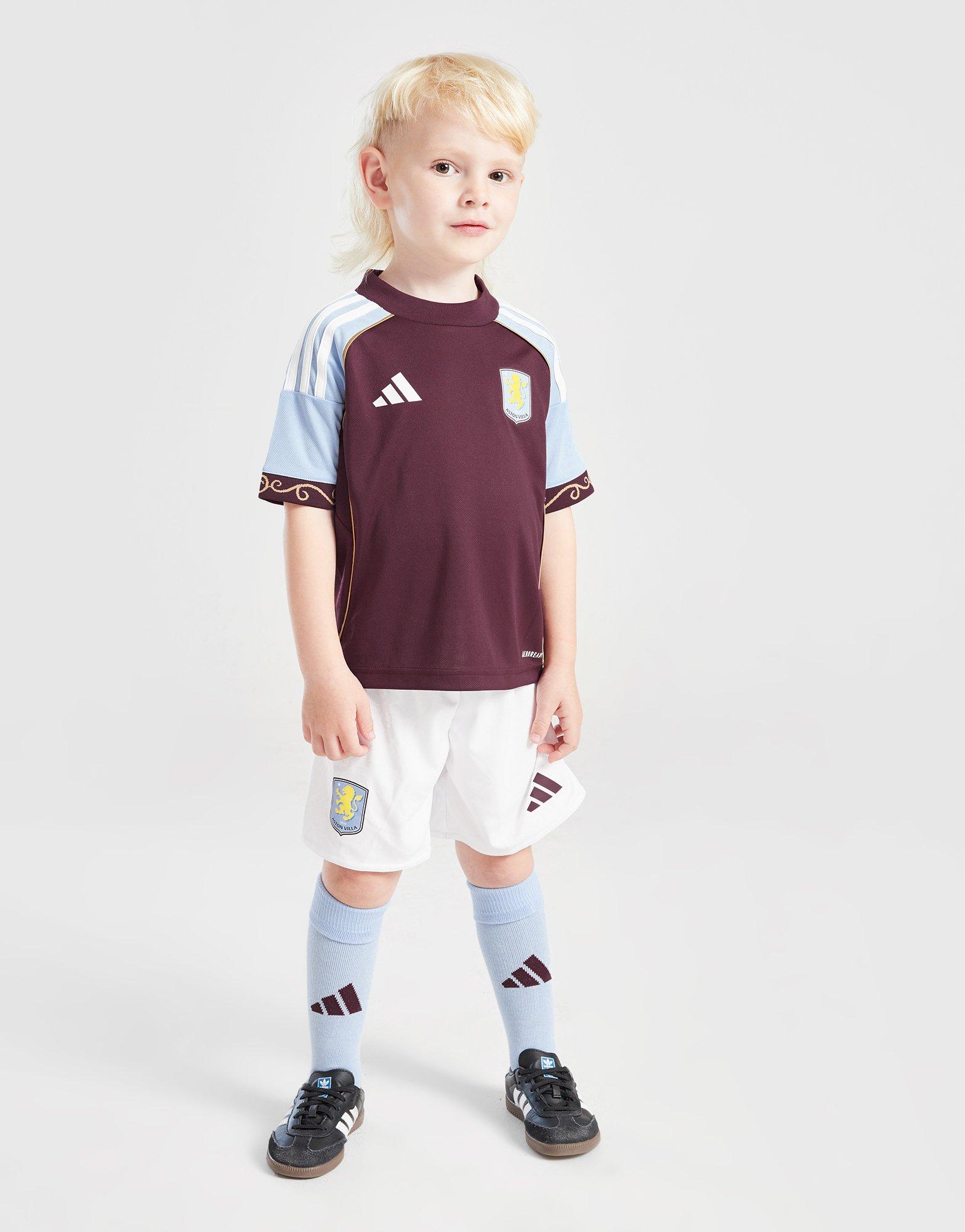 adidas Aston Villa FC 2025/26 Home Kit Children