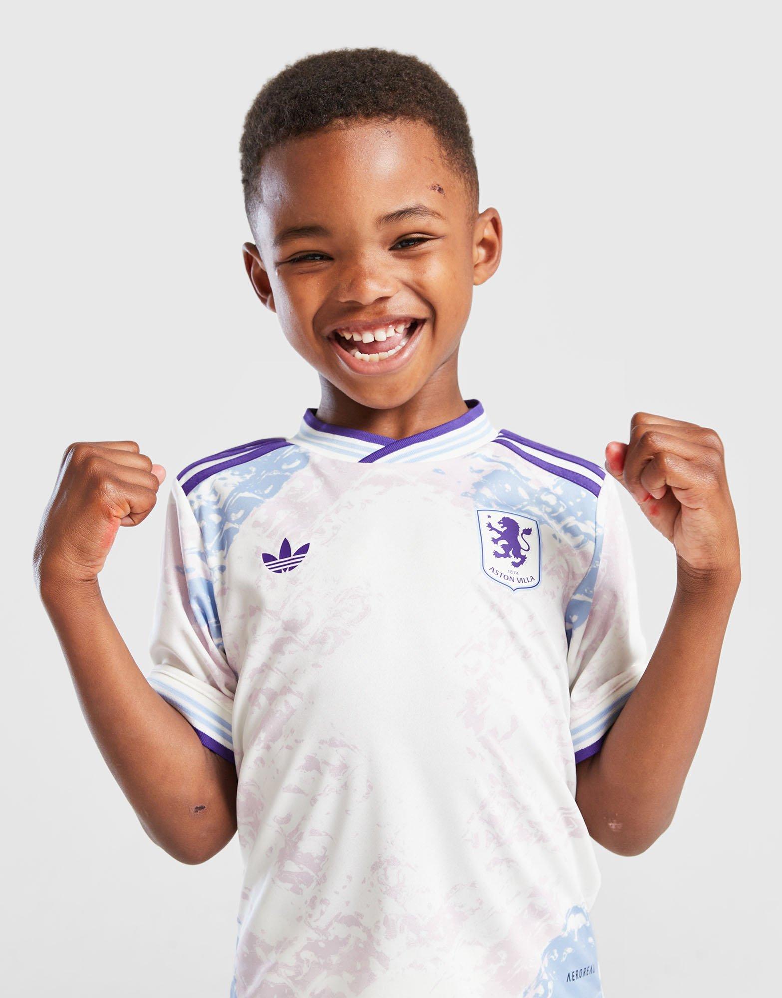 adidas Originals Aston Villa FC 2025/26 Third Kit Children