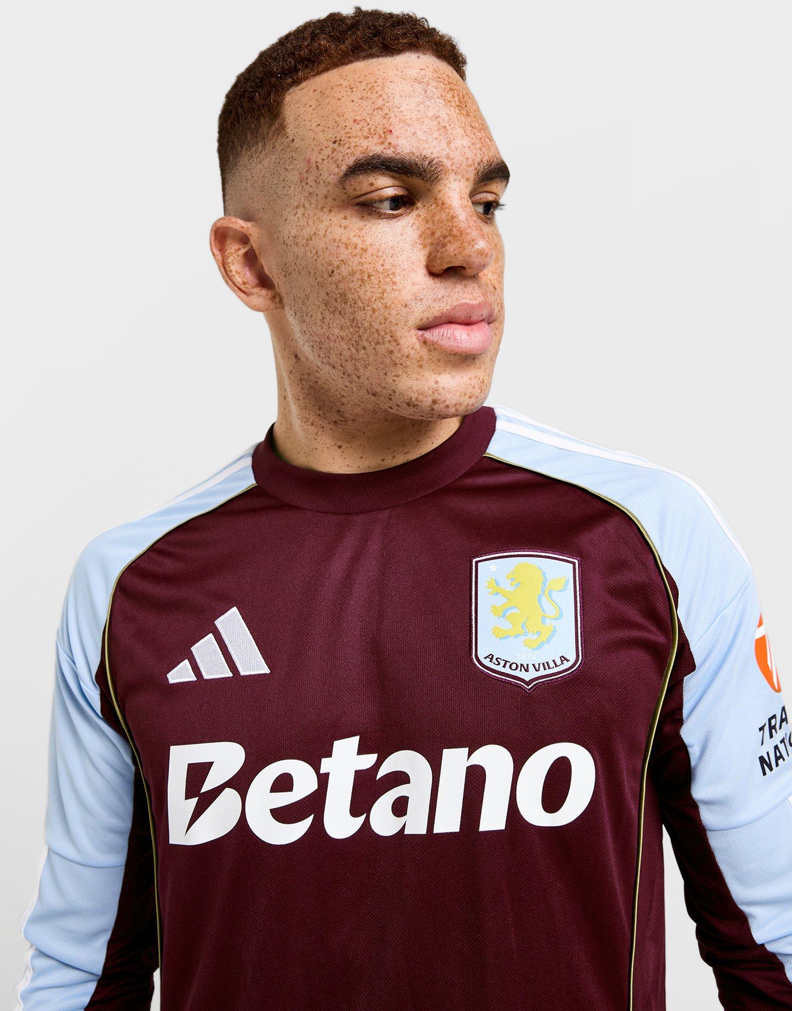 adidas Maillot domicile manches longues Aston Villa FC 2025/26