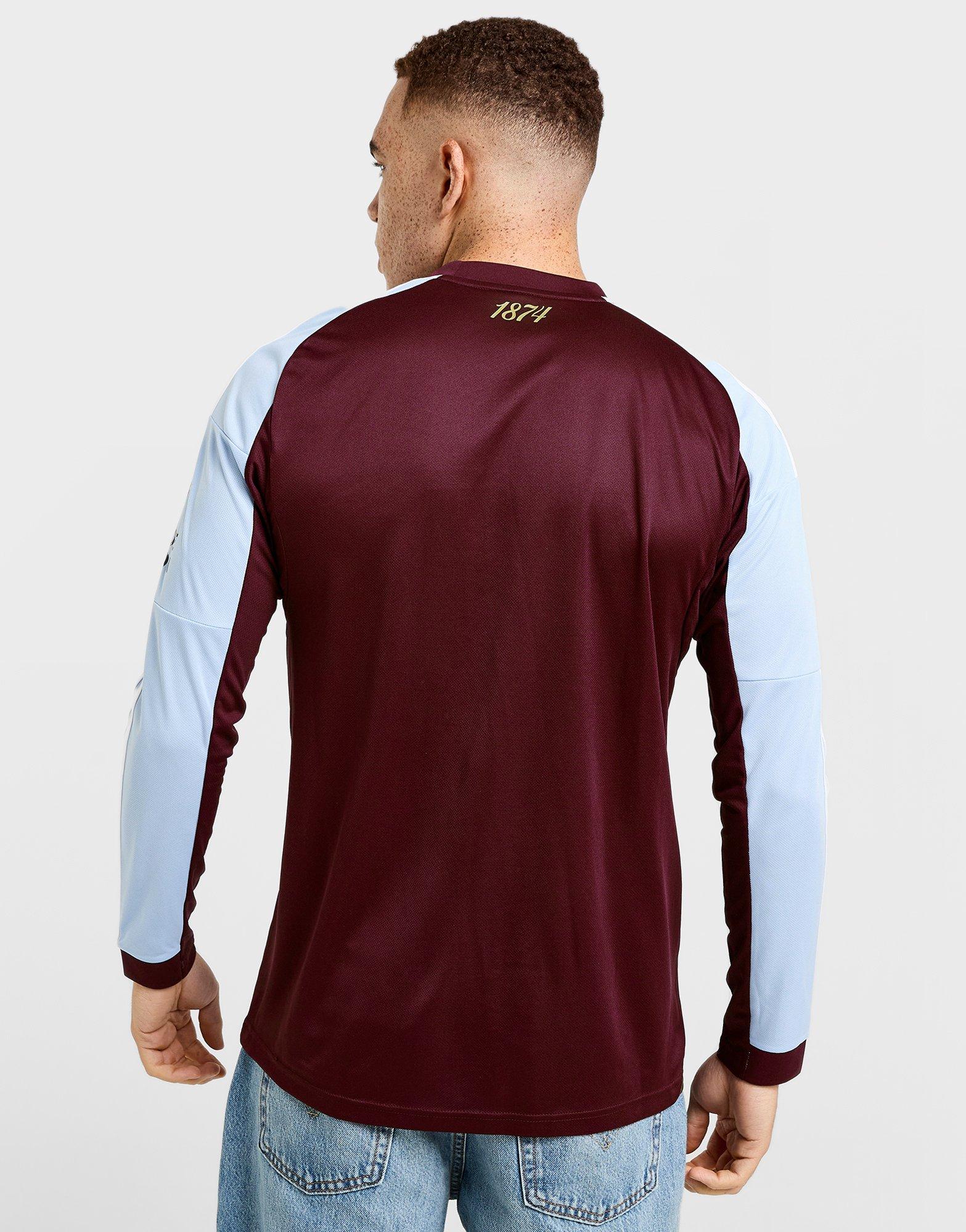 adidas Maillot domicile manches longues Aston Villa FC 2025/26