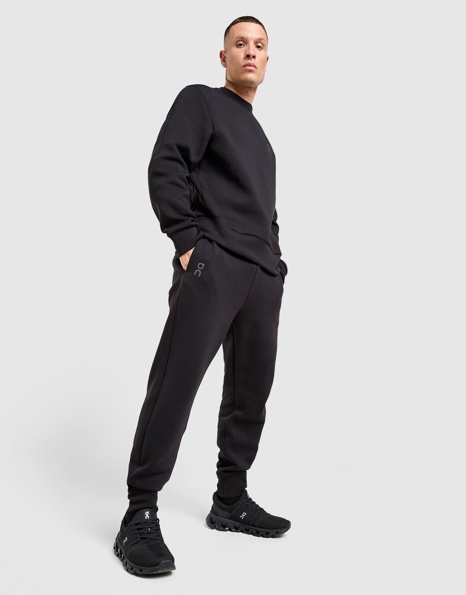 Tech and Shearling Track Pants main image 0