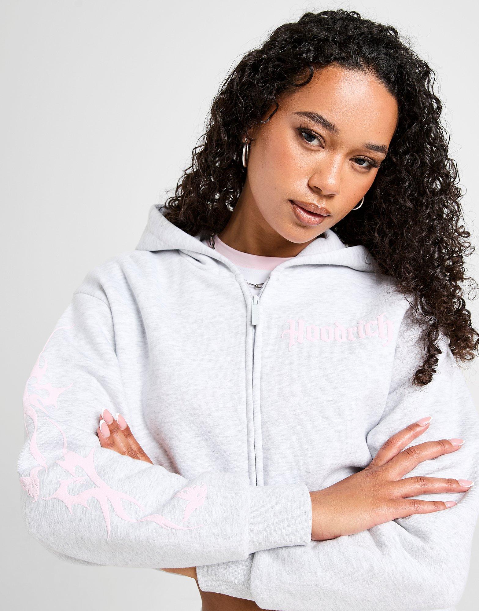 Hoodrich Totum Crop Full Zip Hoodie