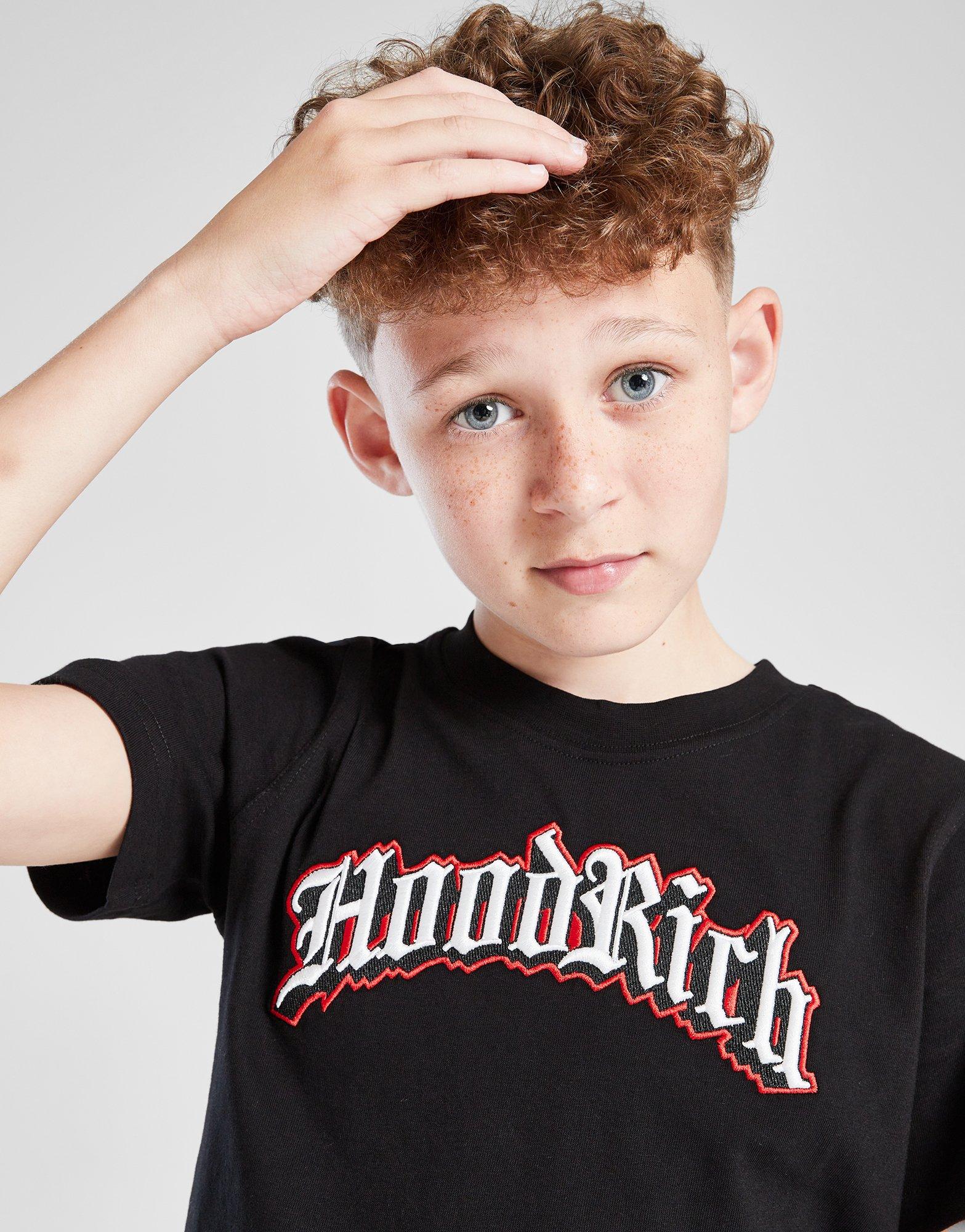 Hoodrich Gothic Back Hit T-Shirt Junior