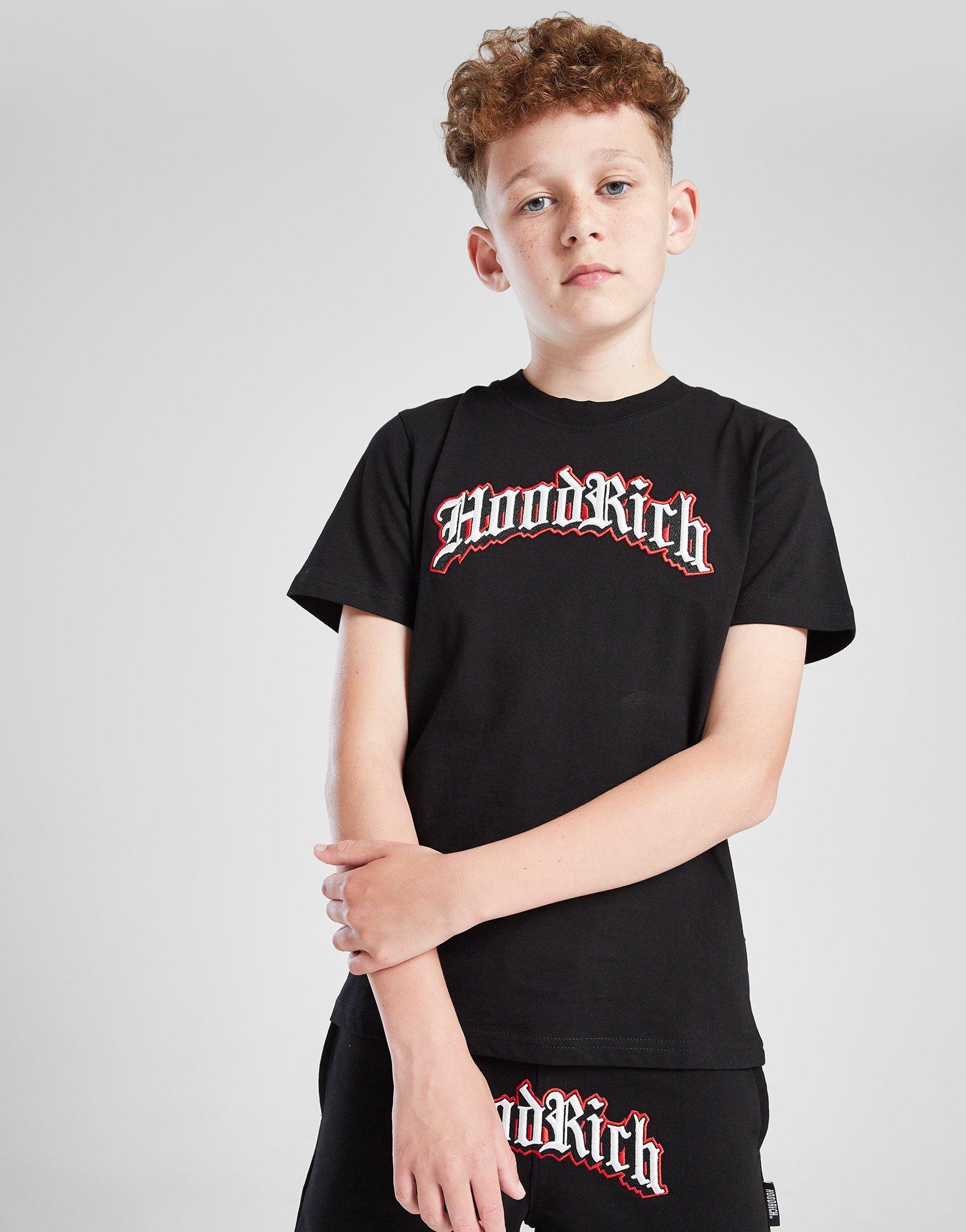 Hoodrich Gothic Back Hit T-Shirt Junior