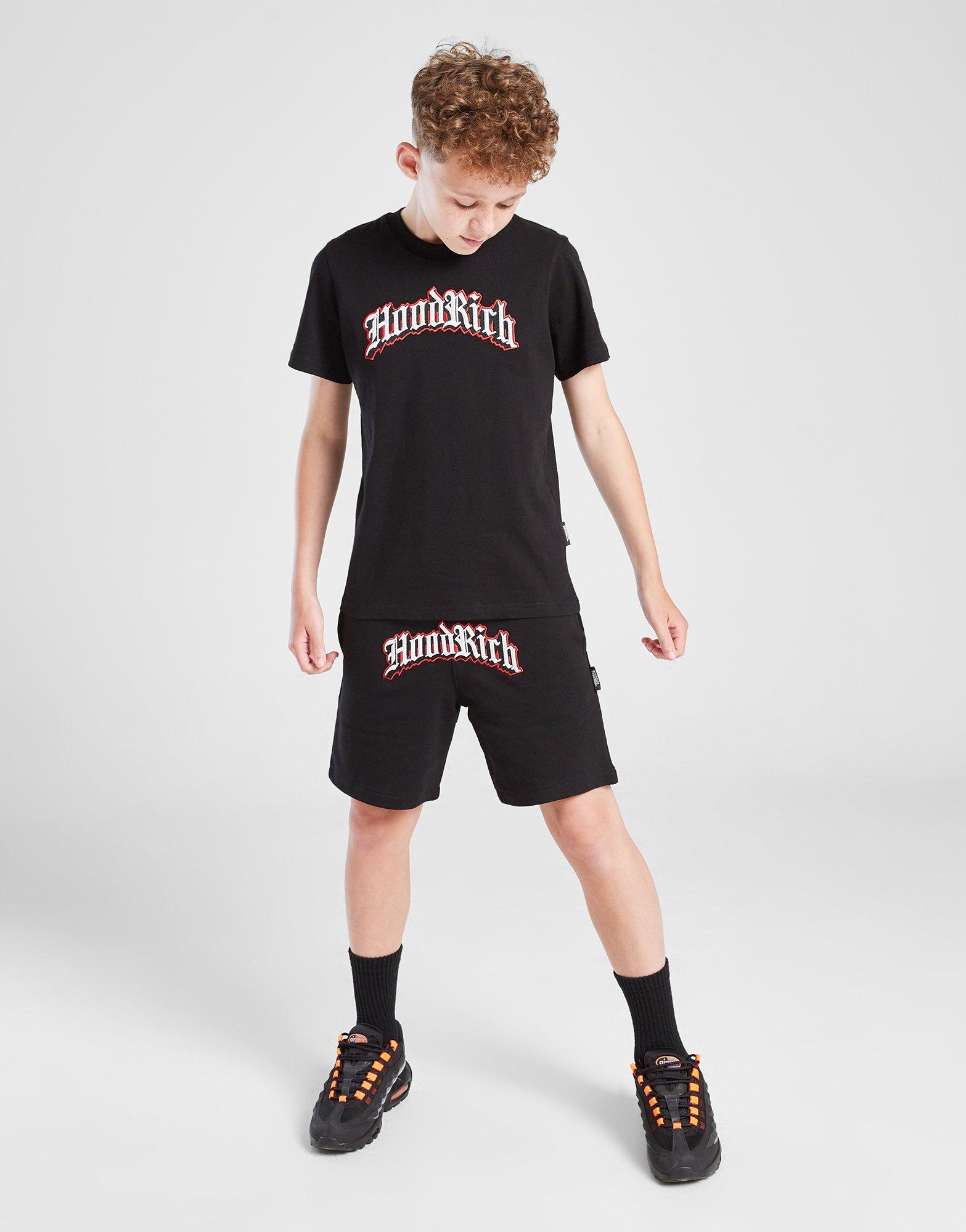 Hoodrich Gothic Back Hit T-Shirt Junior