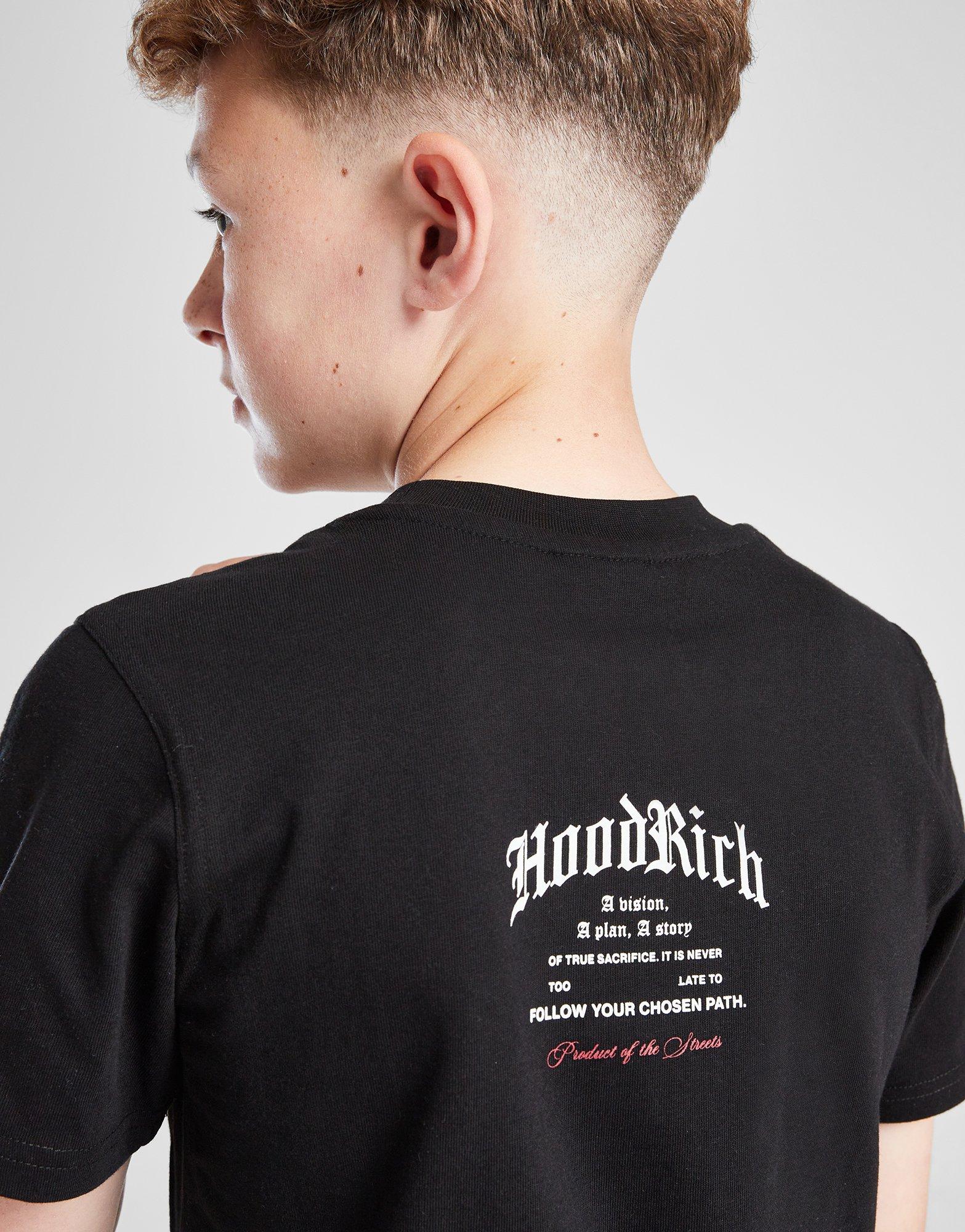 Hoodrich Gothic Back Hit T-Shirt Junior