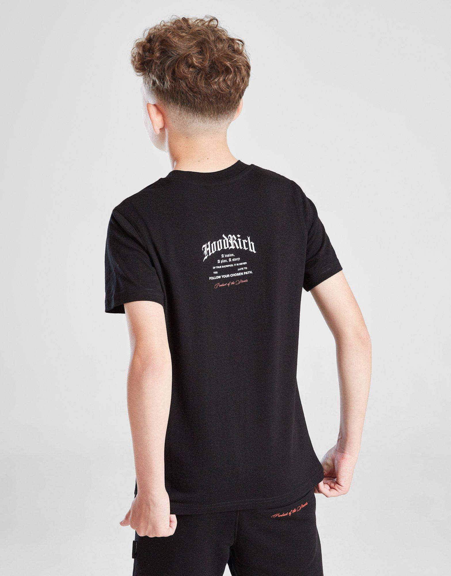 Hoodrich Gothic Back Hit T-Shirt Junior