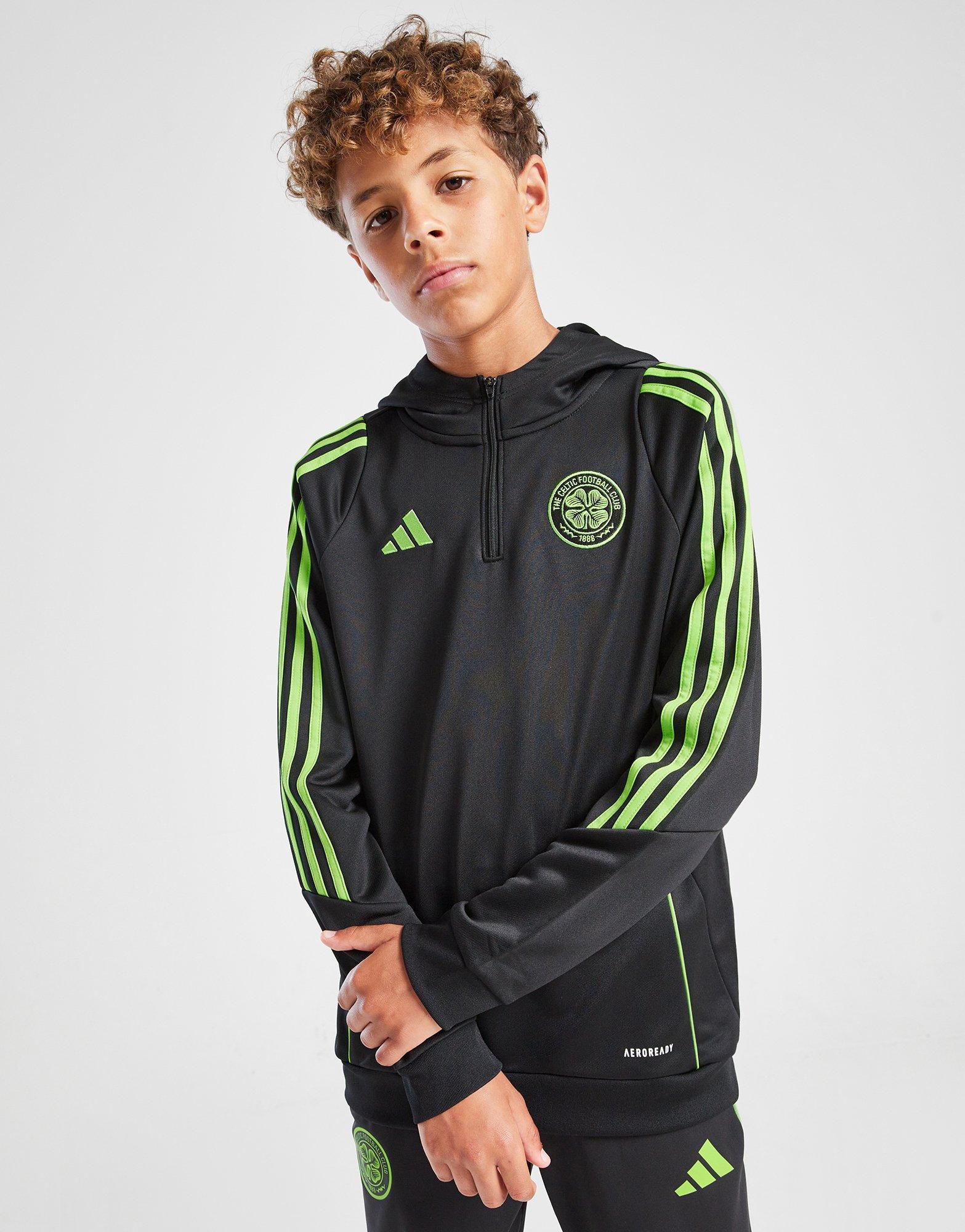 adidas Celtic Training Hoodie Junior