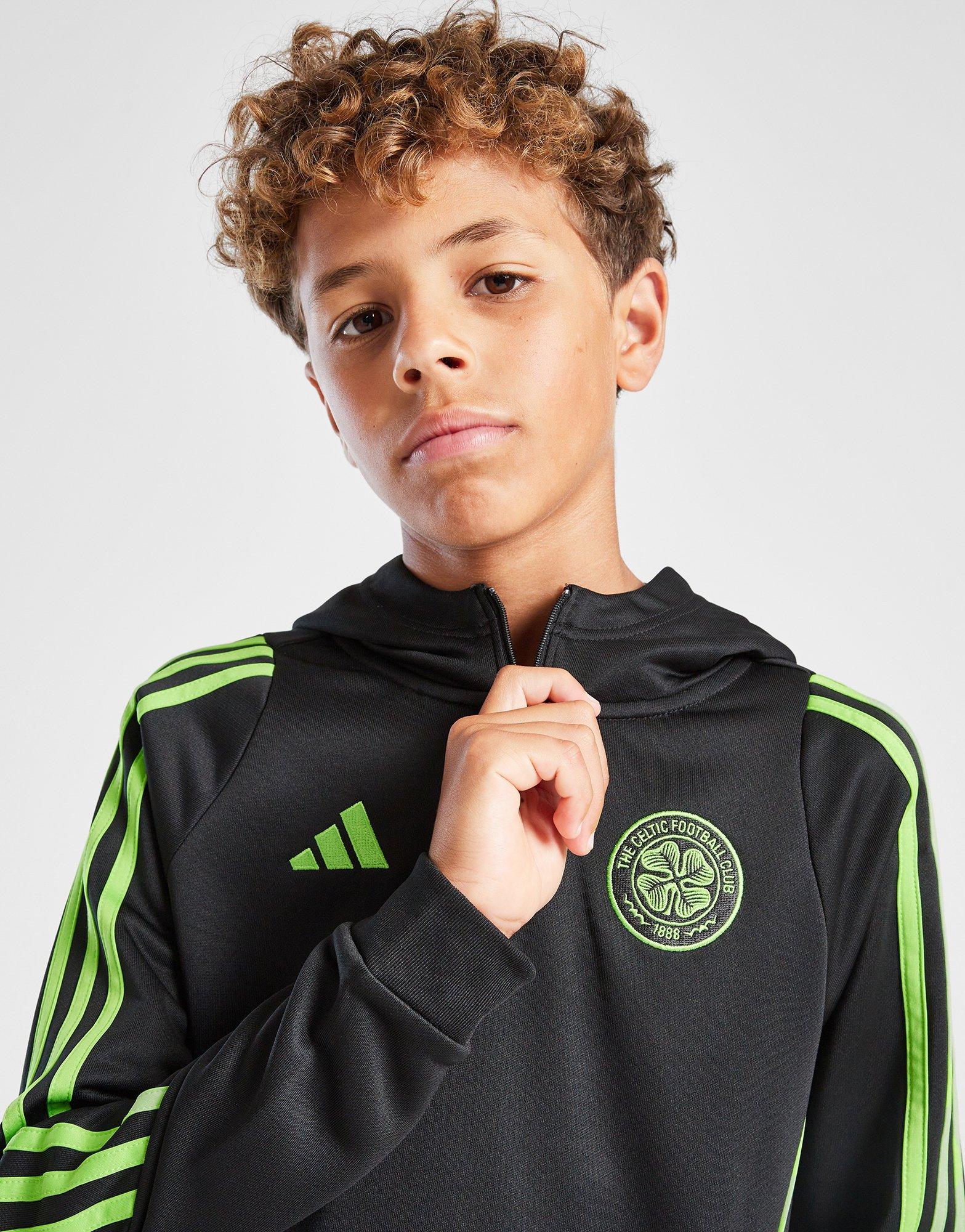 adidas Celtic Training Hoodie Junior
