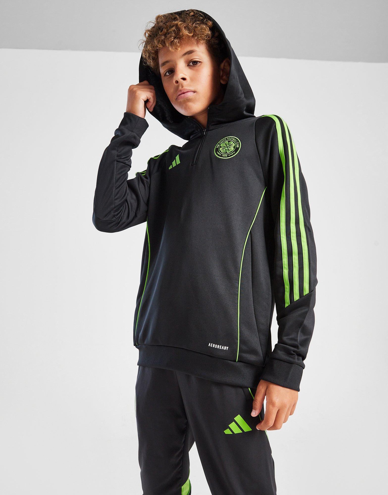 adidas Celtic Training Hoodie Junior