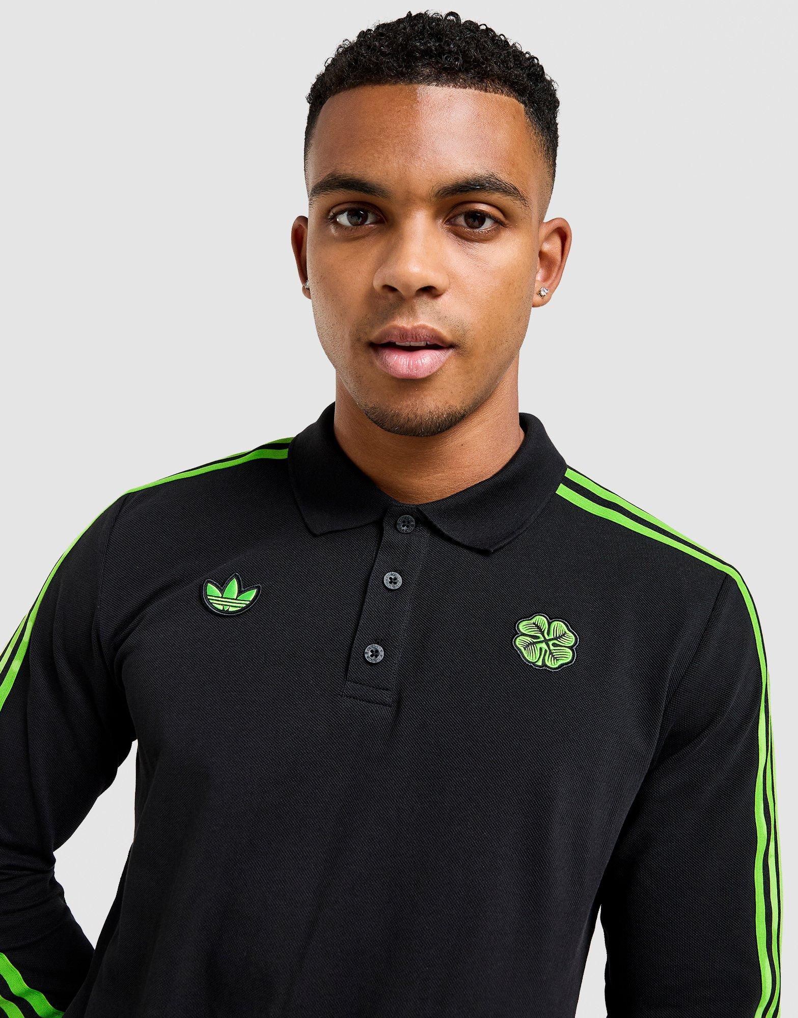 adidas Originals Celtic Icons Long Sleeve Polo Shirt